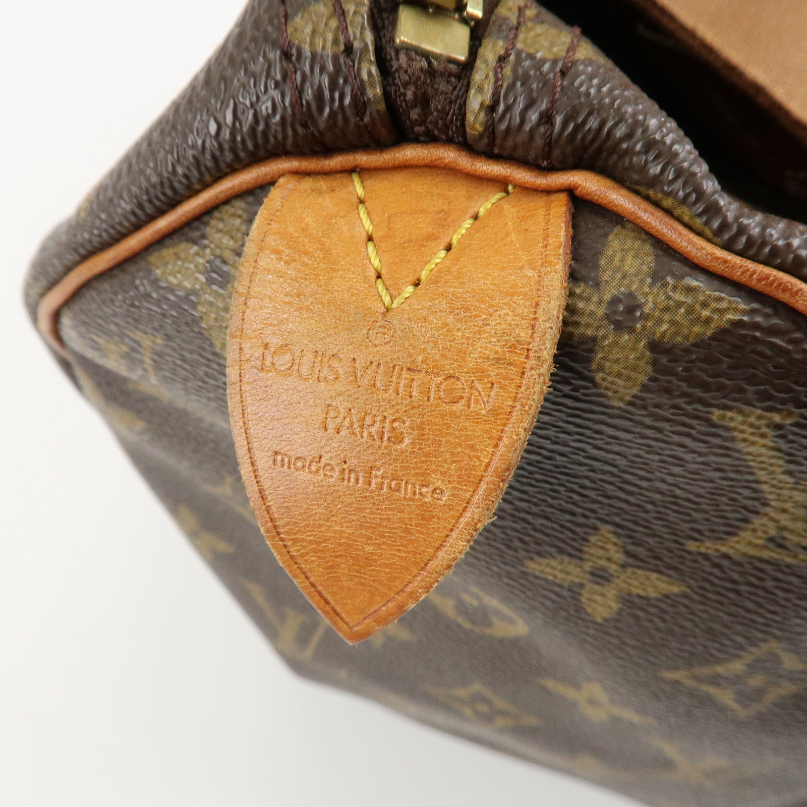 Louis Vuitton Monogram Speedy 30 Hand Bag Boston Bag M41526 Used