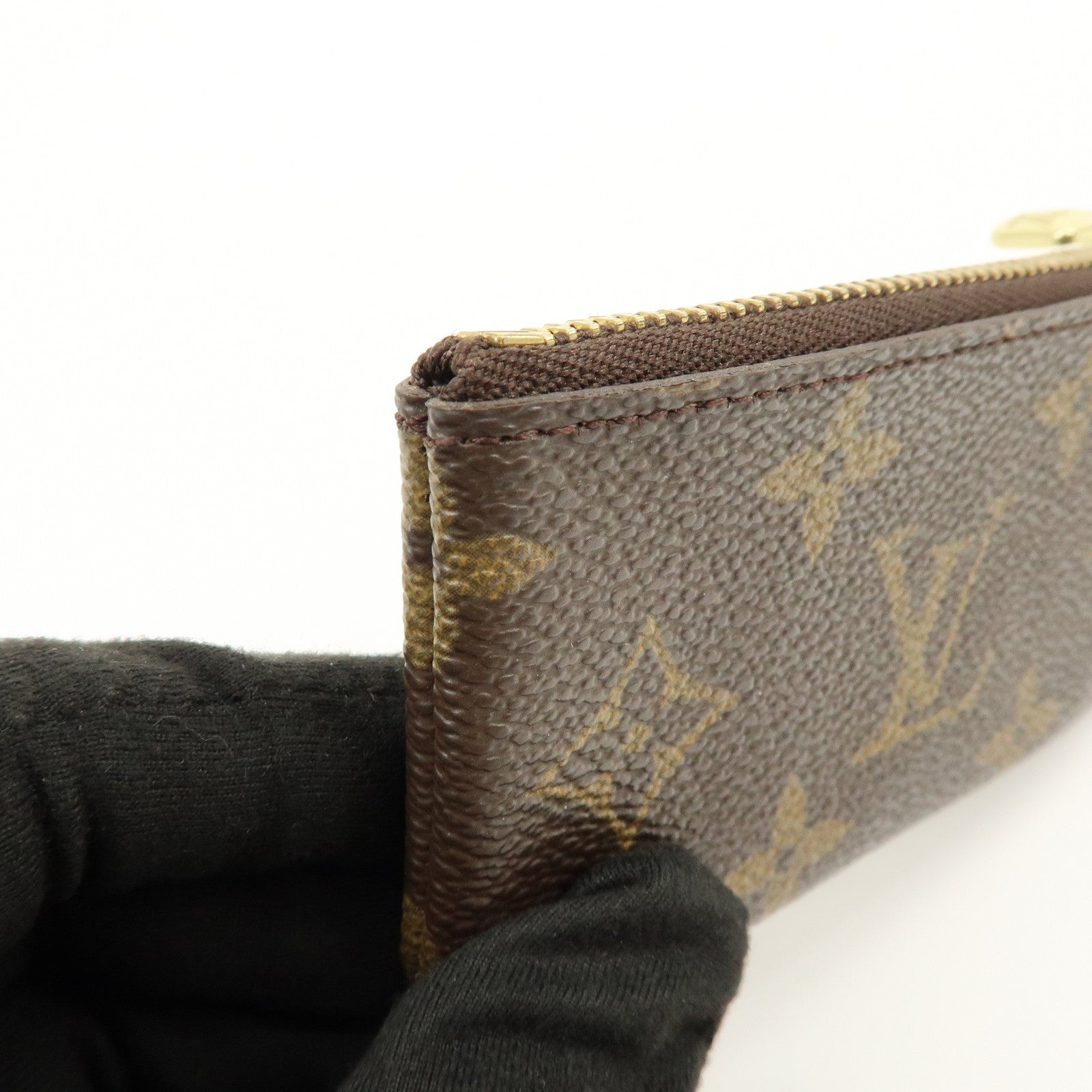 Louis Vuitton Monogram Pochette Cles Coin Case Key Case M62650