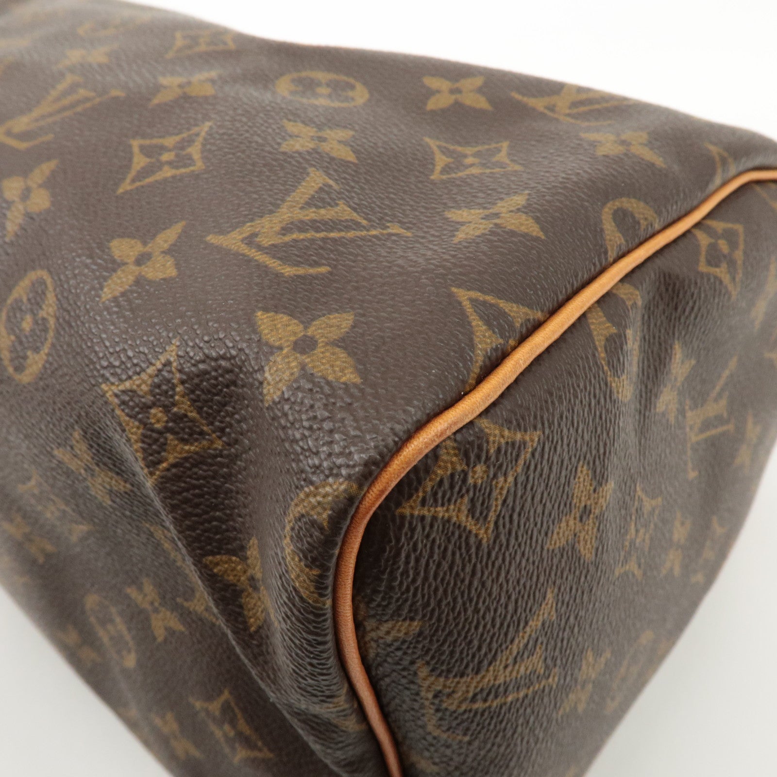 Louis Vuitton Monogram Speedy 30 Hand Bag Boston Bag M41526 Used