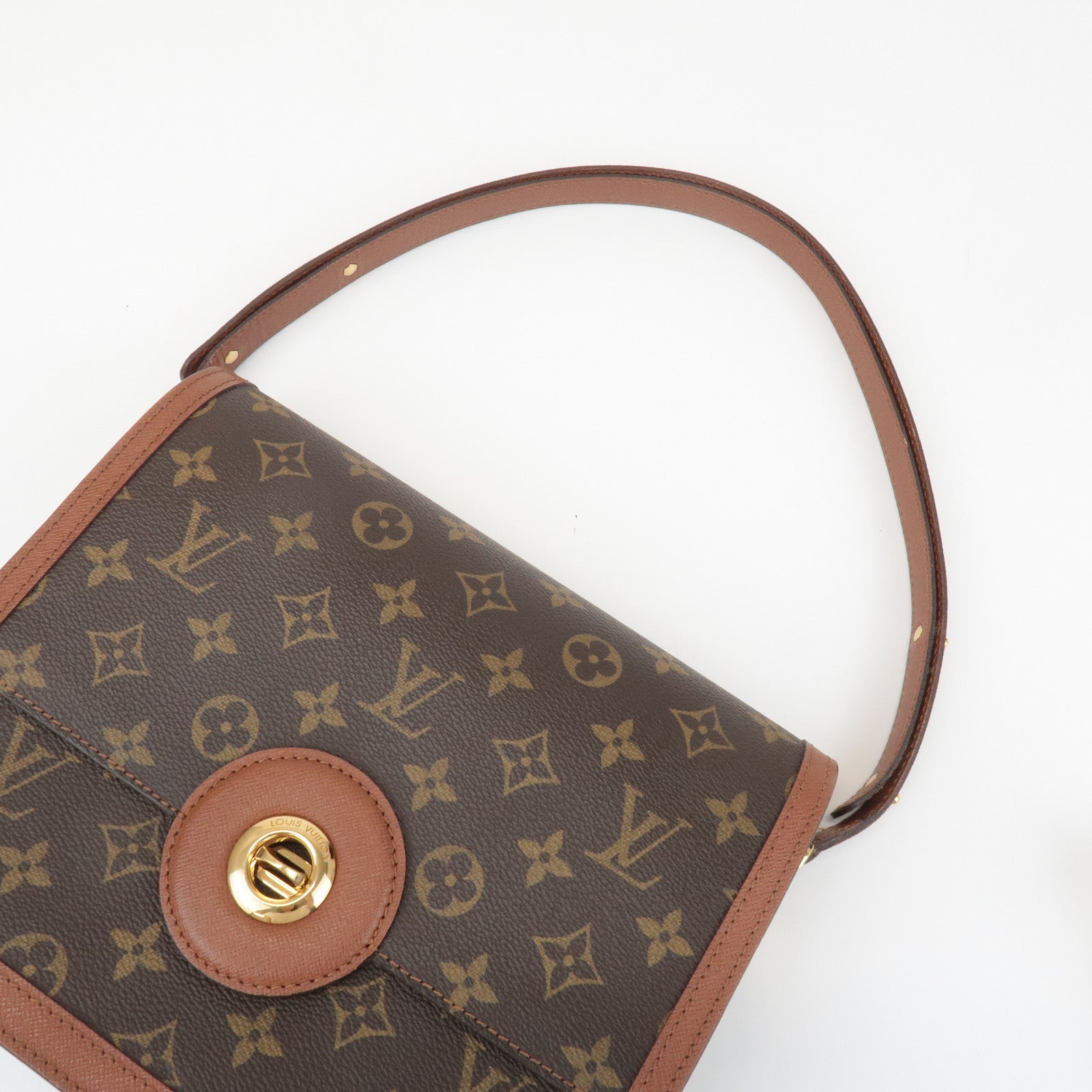 Louis Vuitton Monogram Canvas Leather Raspail Shoulder Bag M51372