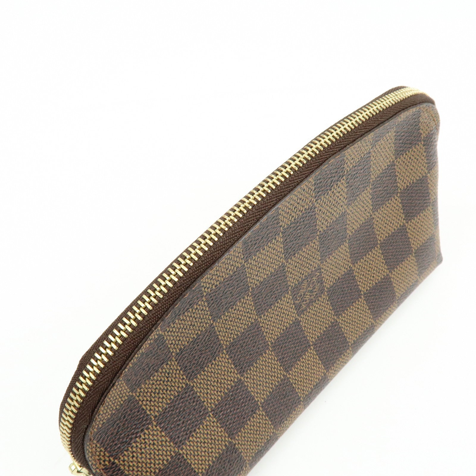 Louis Vuitton Damier Pochette Cosmetic PM Pouch Brown N47516