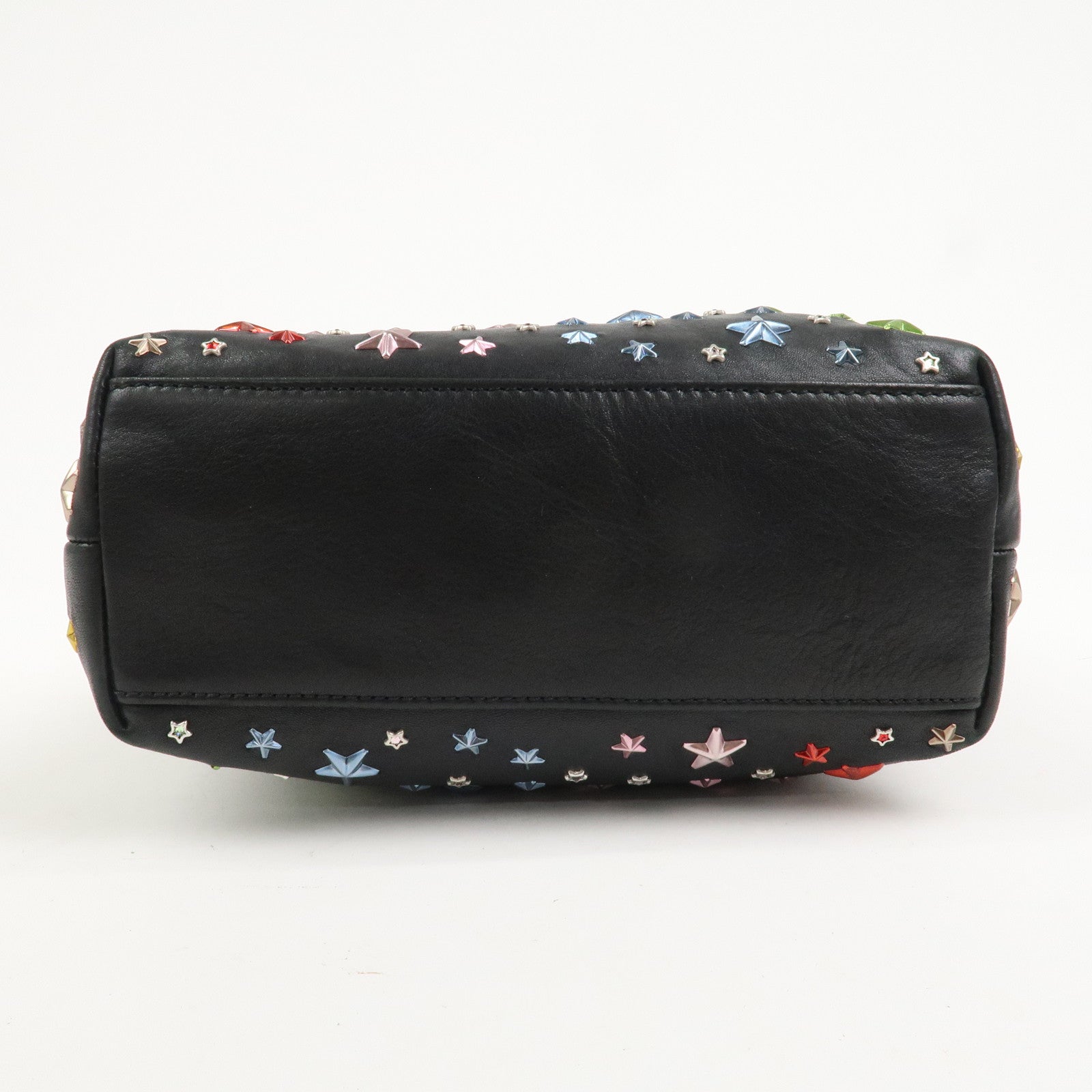 JIMMY CHOO Studs Leather 2Way Bag Shoulder Bag Japan Ltd