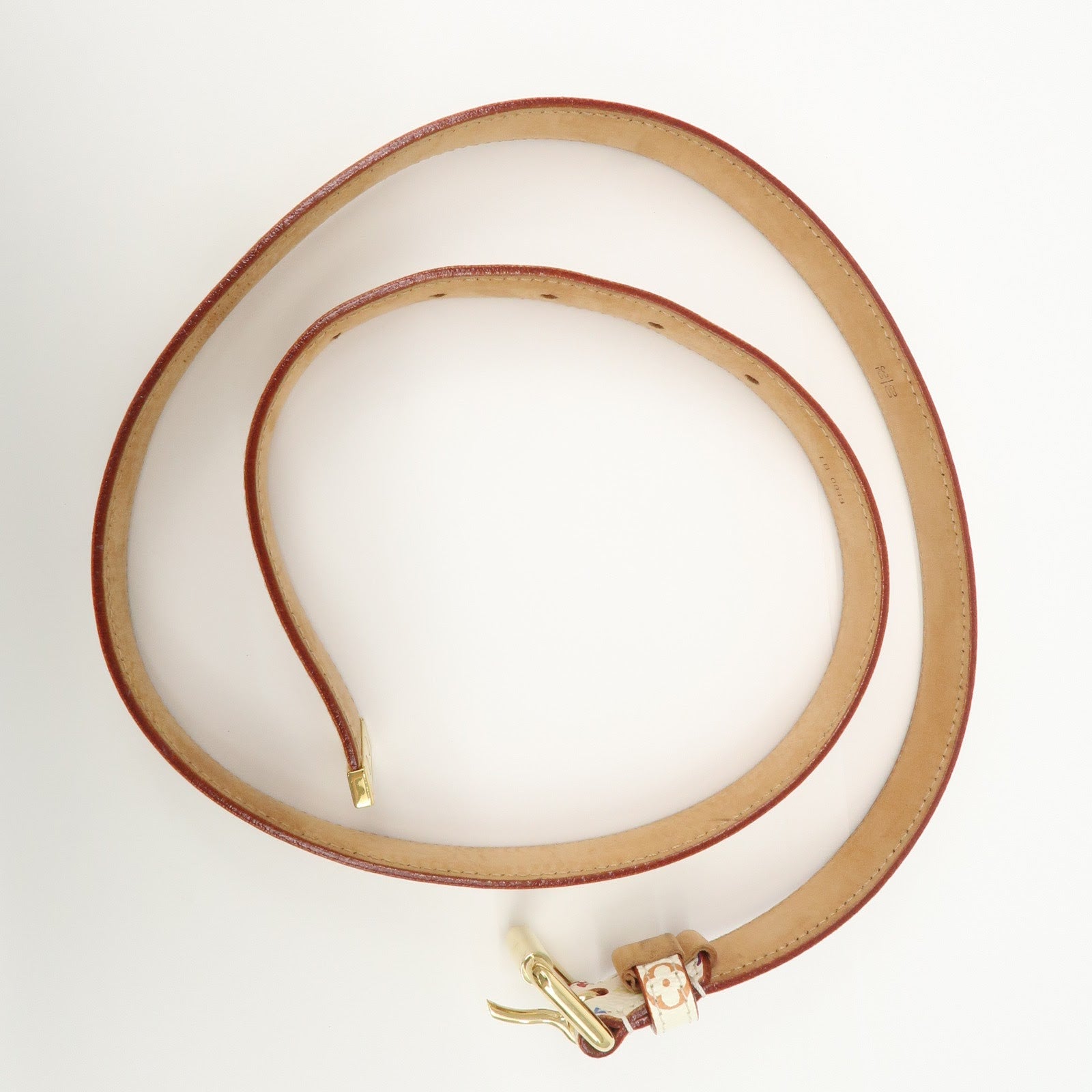 Louis Vuitton Monogram Multicolor Saint Tulle Carre Belt M9270