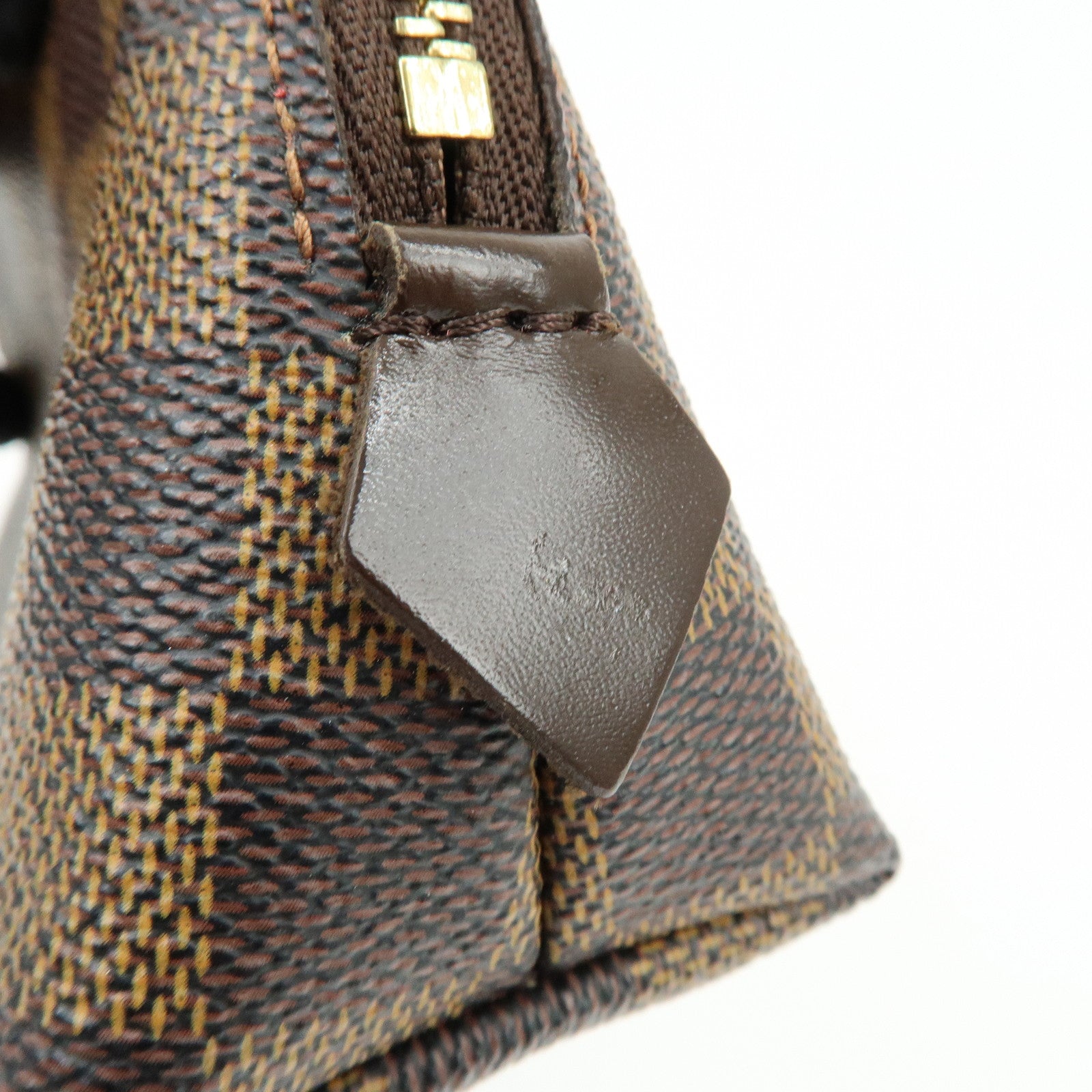 Louis Vuitton Damier Pochette Cosmetic PM Pouch Brown N47516