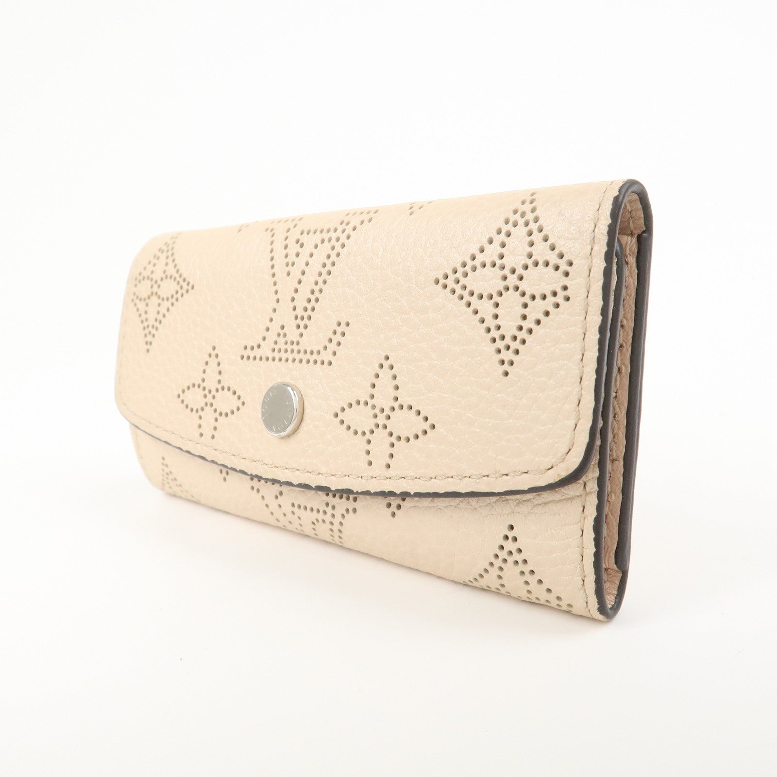 Louis Vuitton Monogram Mahina Multiclés 4 Key Case Magnolia M64056