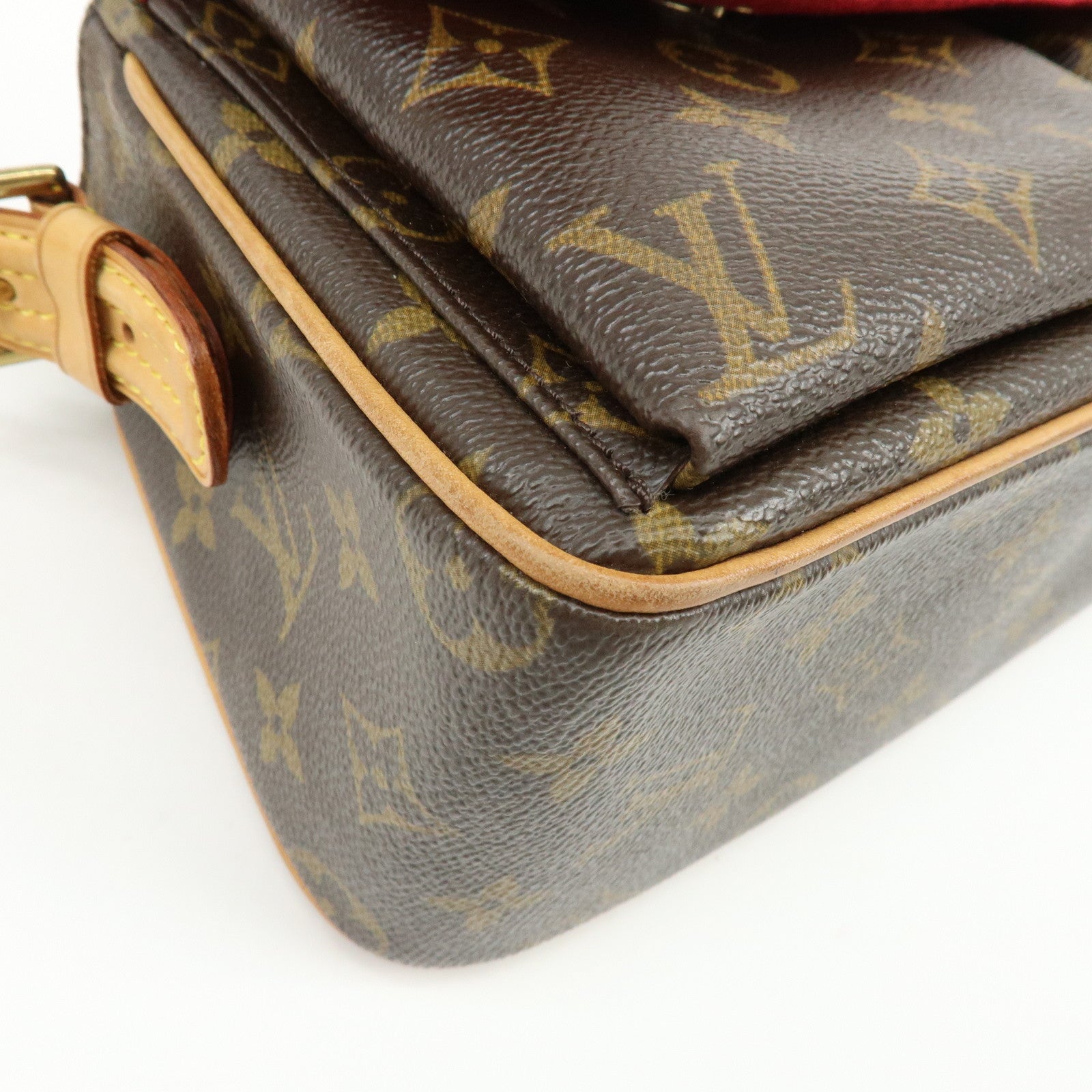 Louis Vuitton Monogram Vivacite Shoulder Bag Hand Bag M51164