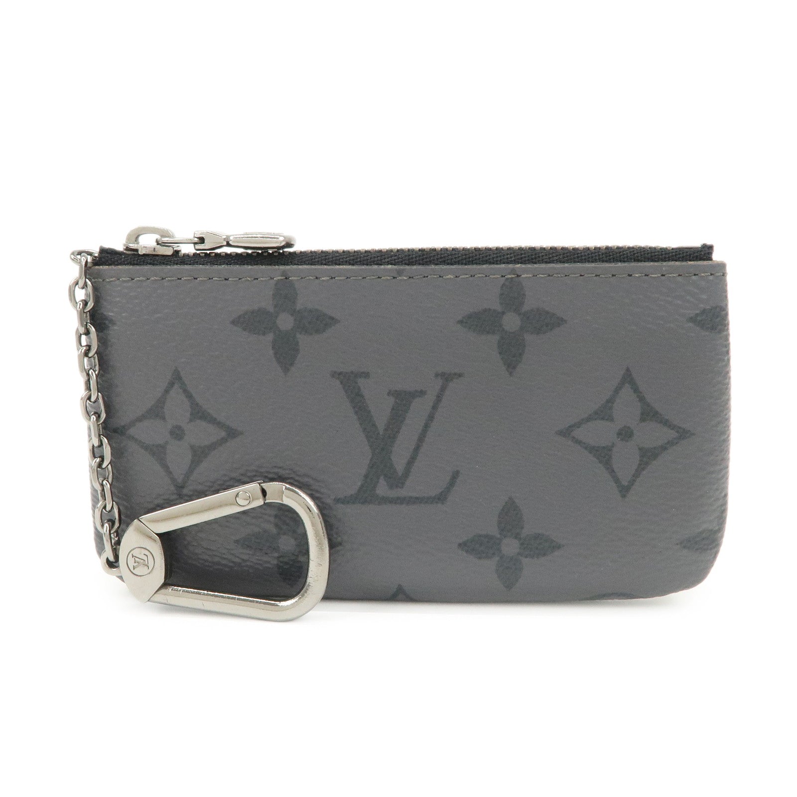 Louis Vuitton Monogram Eclipse Reverse Pochette Cles M80905