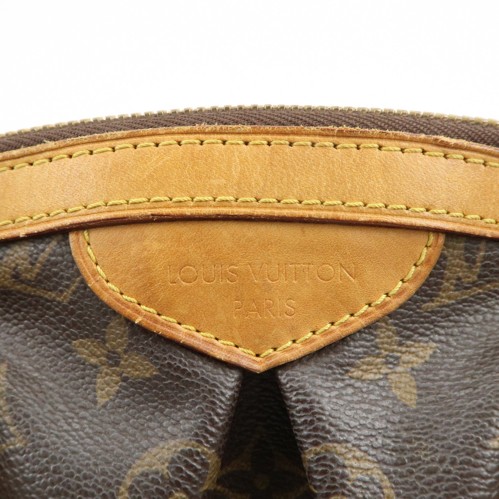 Louis Vuitton Monogram Tivoli PM Hand Bag Shoulder Bag Brown M40143