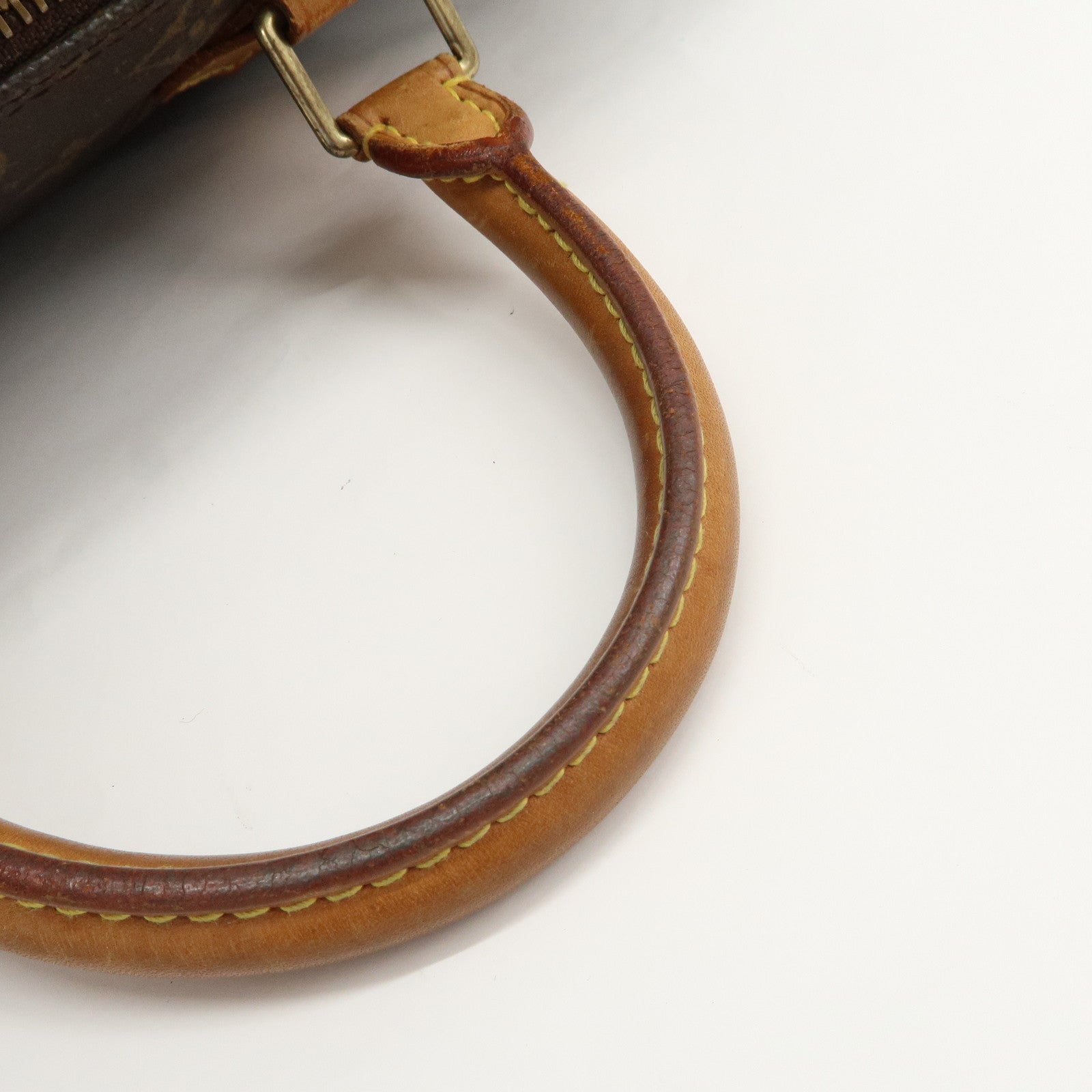 Louis Vuitton Monogram Speedy 30 Hand Bag Boston Bag Brown M41526 Used