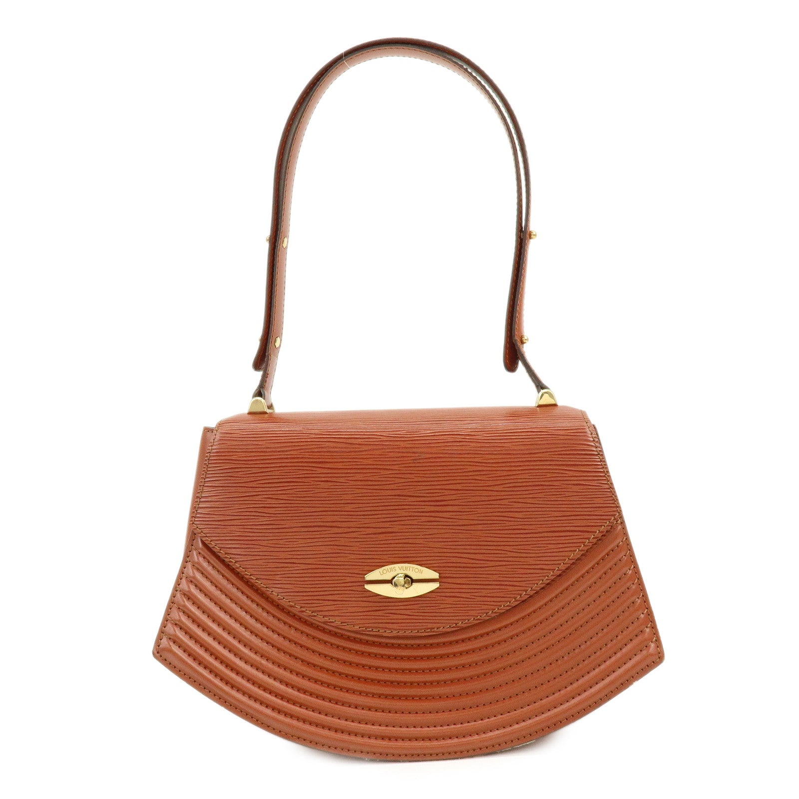 Louis Vuitton Epi Tilsit Shoulder Bag Hand Bag Kenya Brown M52483