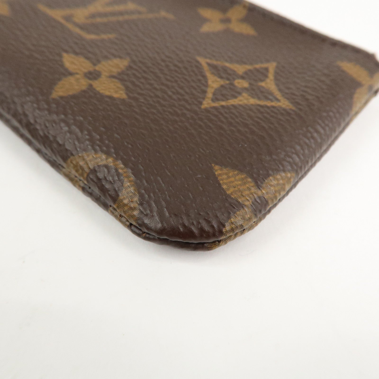 Louis Vuitton Monogram Pochette Cles Coin Case Key Case M62650