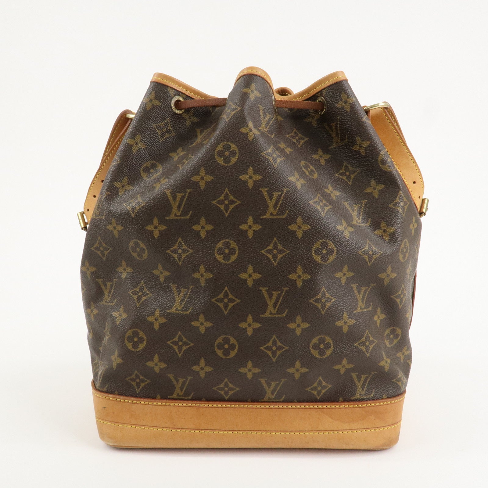 Louis Vuitton Monogram Noe Shoulder Bag Hand Bag Brown M42224 Used