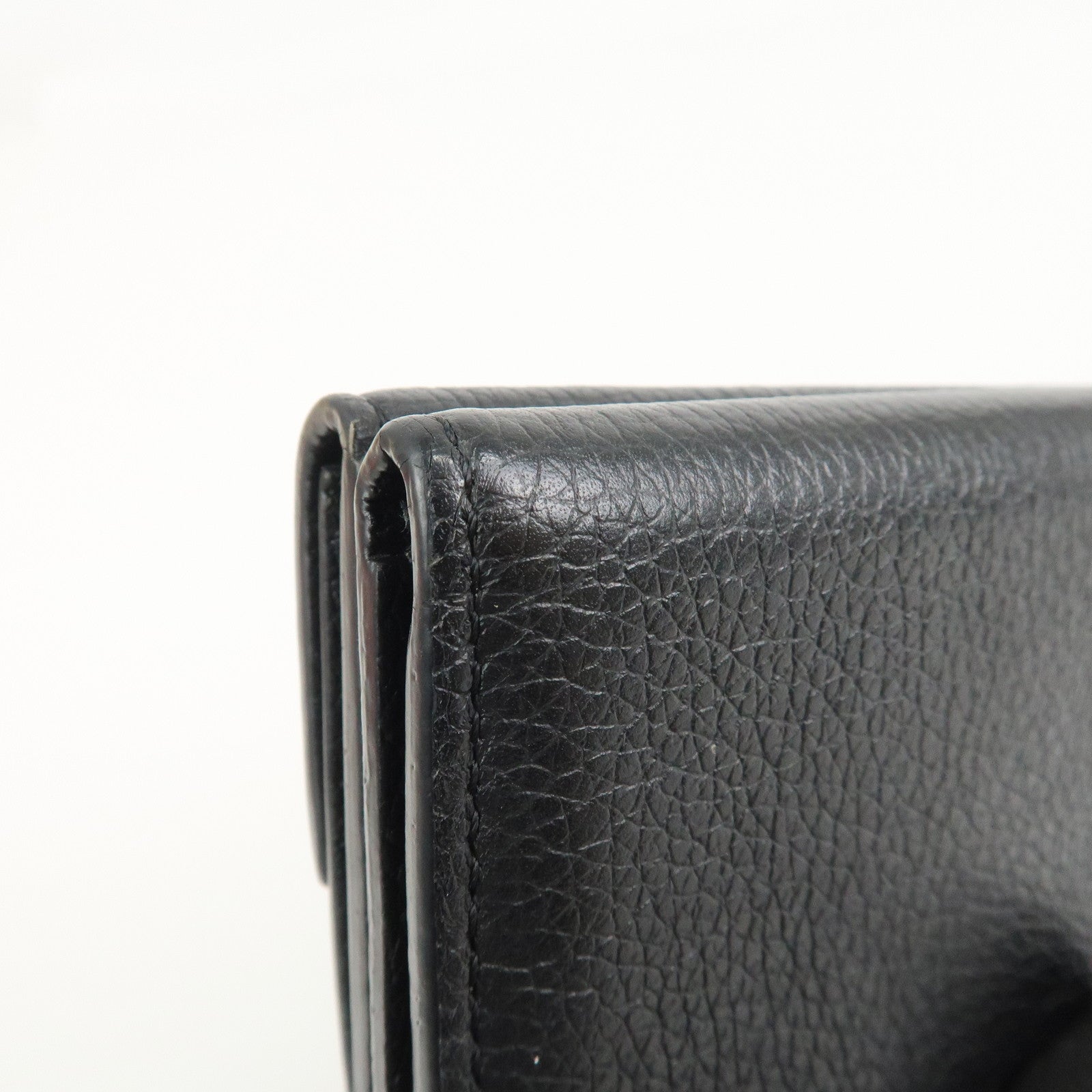 Louis Vuitton Portefeuille Lock Mini Compact Wallet Noir M63921