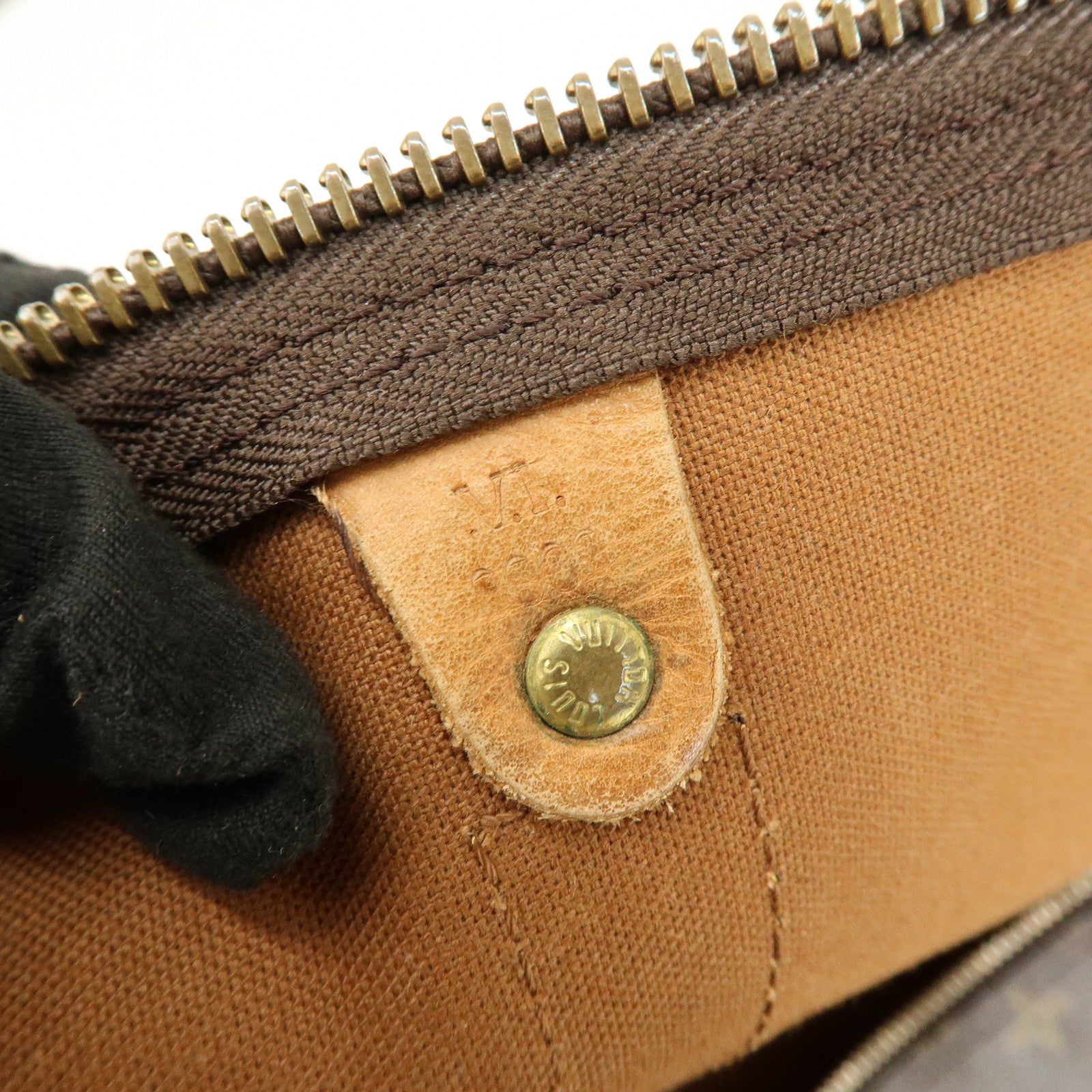 Louis Vuitton Monogram Keep All Bandouliere 60 Boston Bag M41412