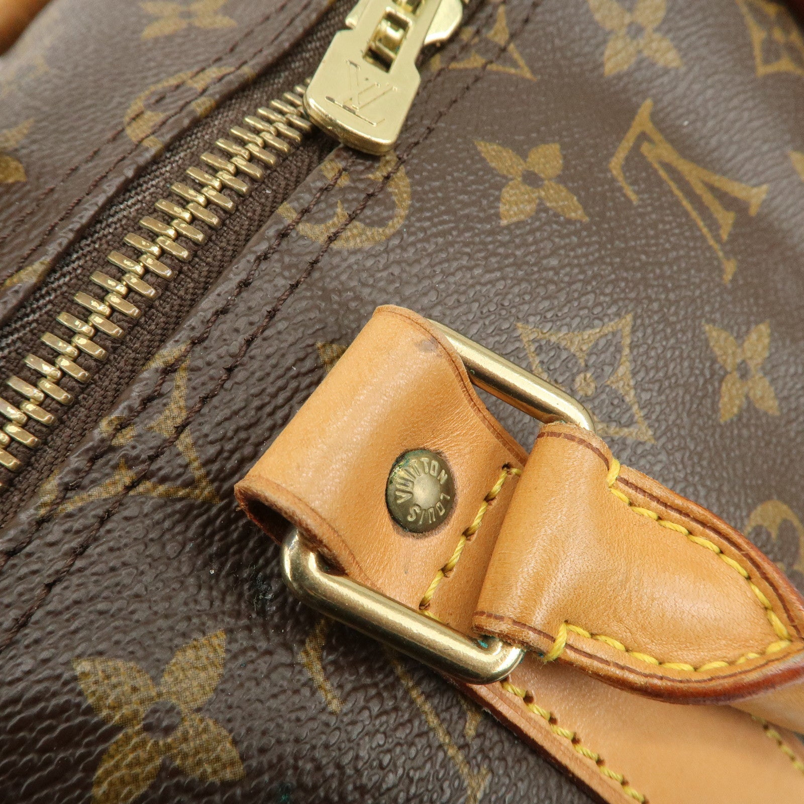 Louis Vuitton Monogram Keep All Bandouliere 55 Boston Bag M41414