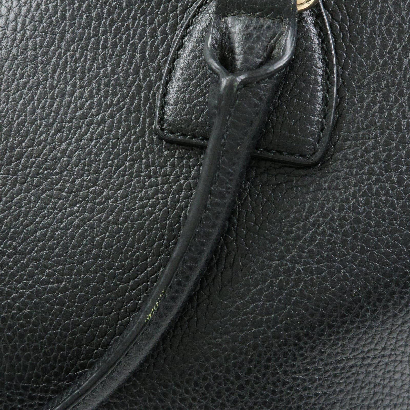 GUCCI Interlocking G Calf Leather 2Way Hand Bag Shoulder Bag 449651