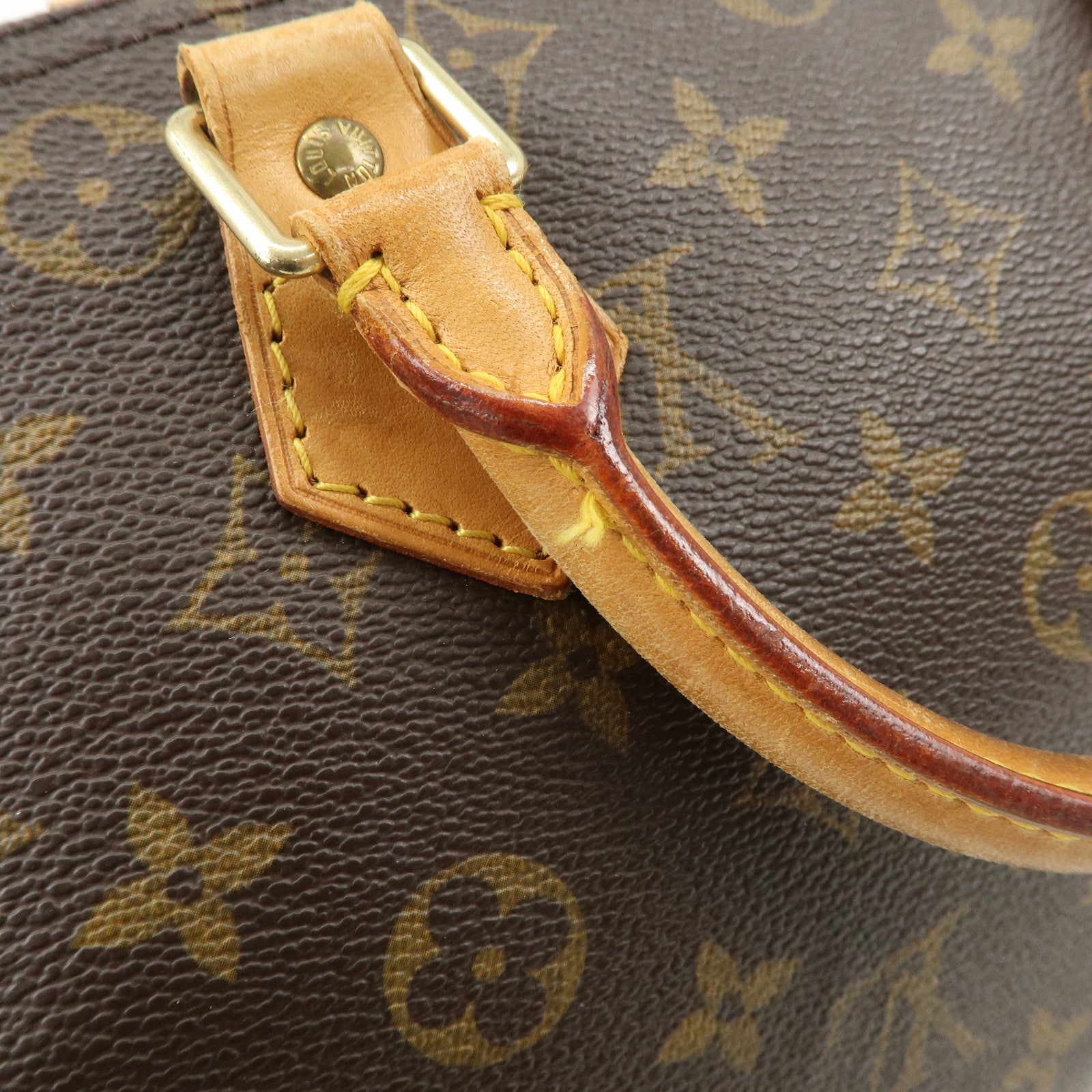 Louis Vuitton Monogram Speedy 30 Hand Bag Boston Bag M41526 Used