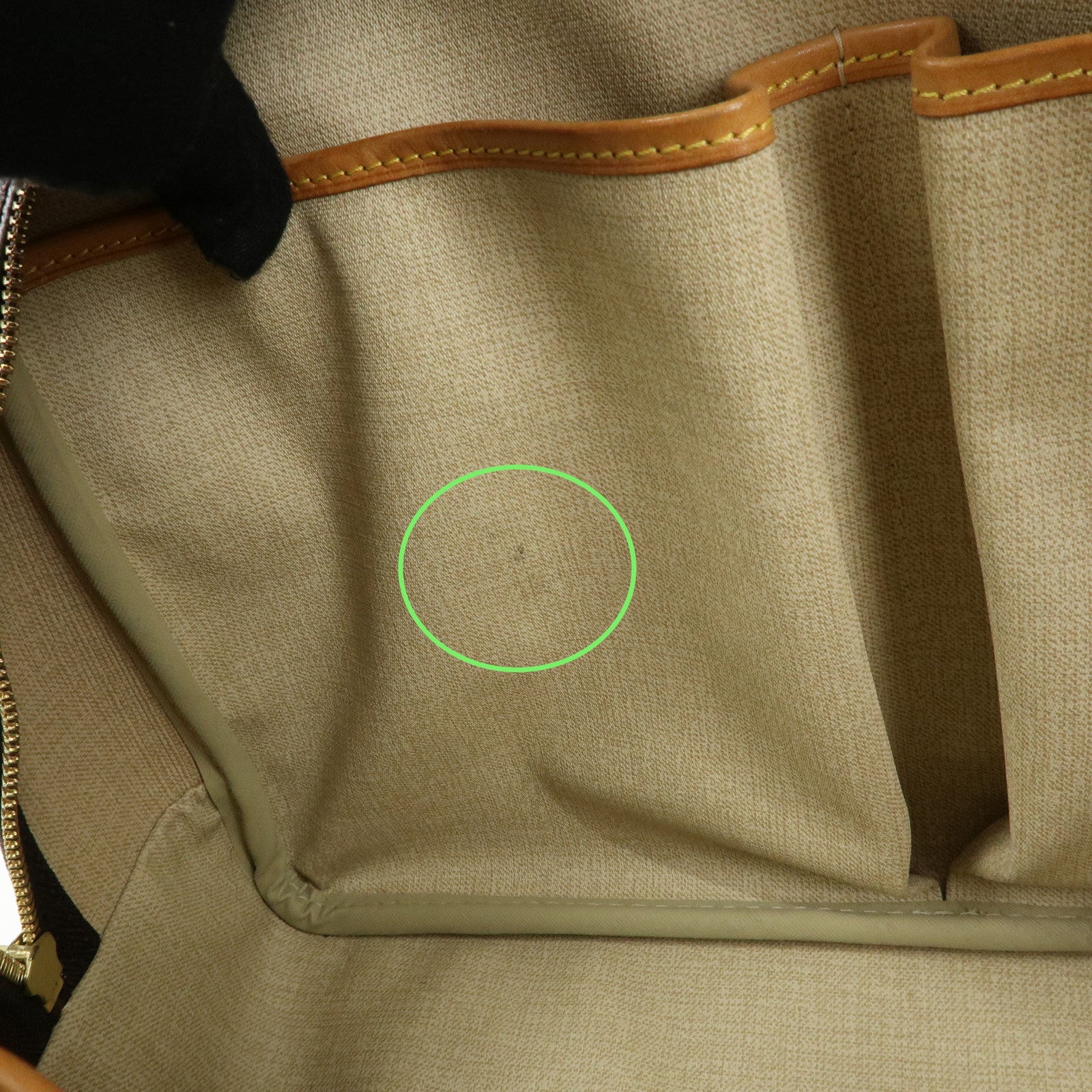 Louis Vuitton Monogram Canvas Deauville Hand Bag Brown M47270