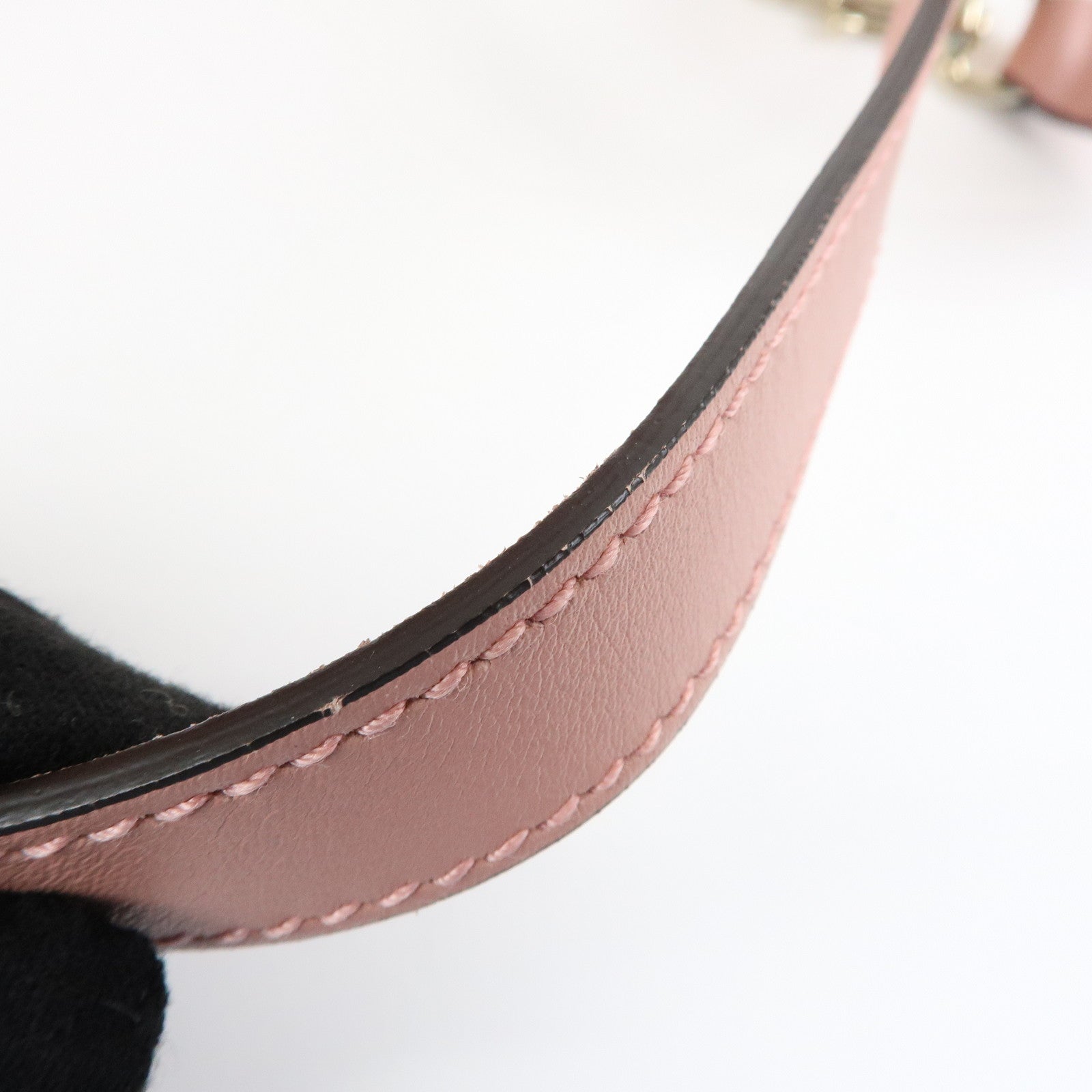 GUCCI Micro Guccissima 2Way Boston Hand Shoulder Bag Pink 449646