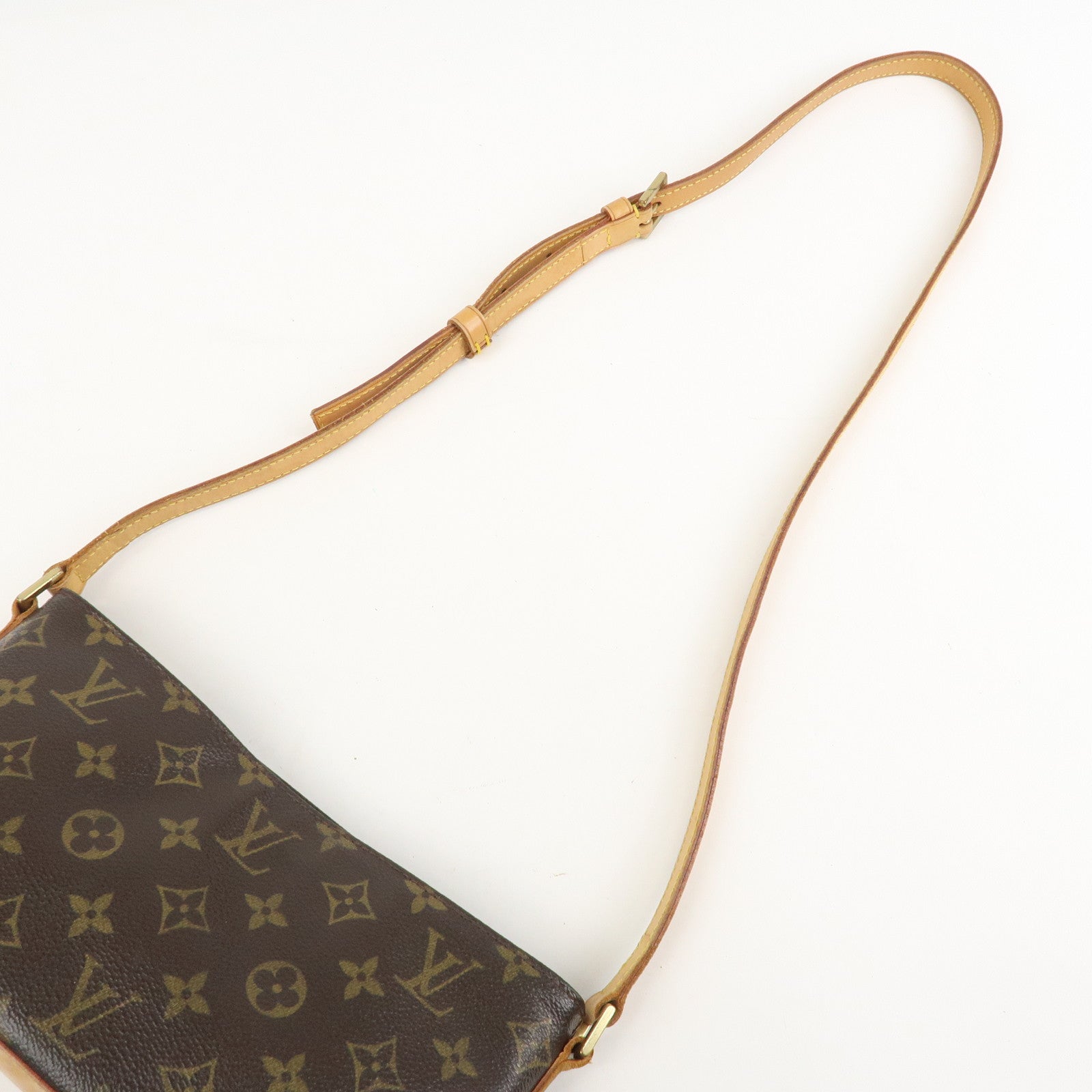 Louis Vuitton Monogram Trotteur Shoulder Bag Brown M51240