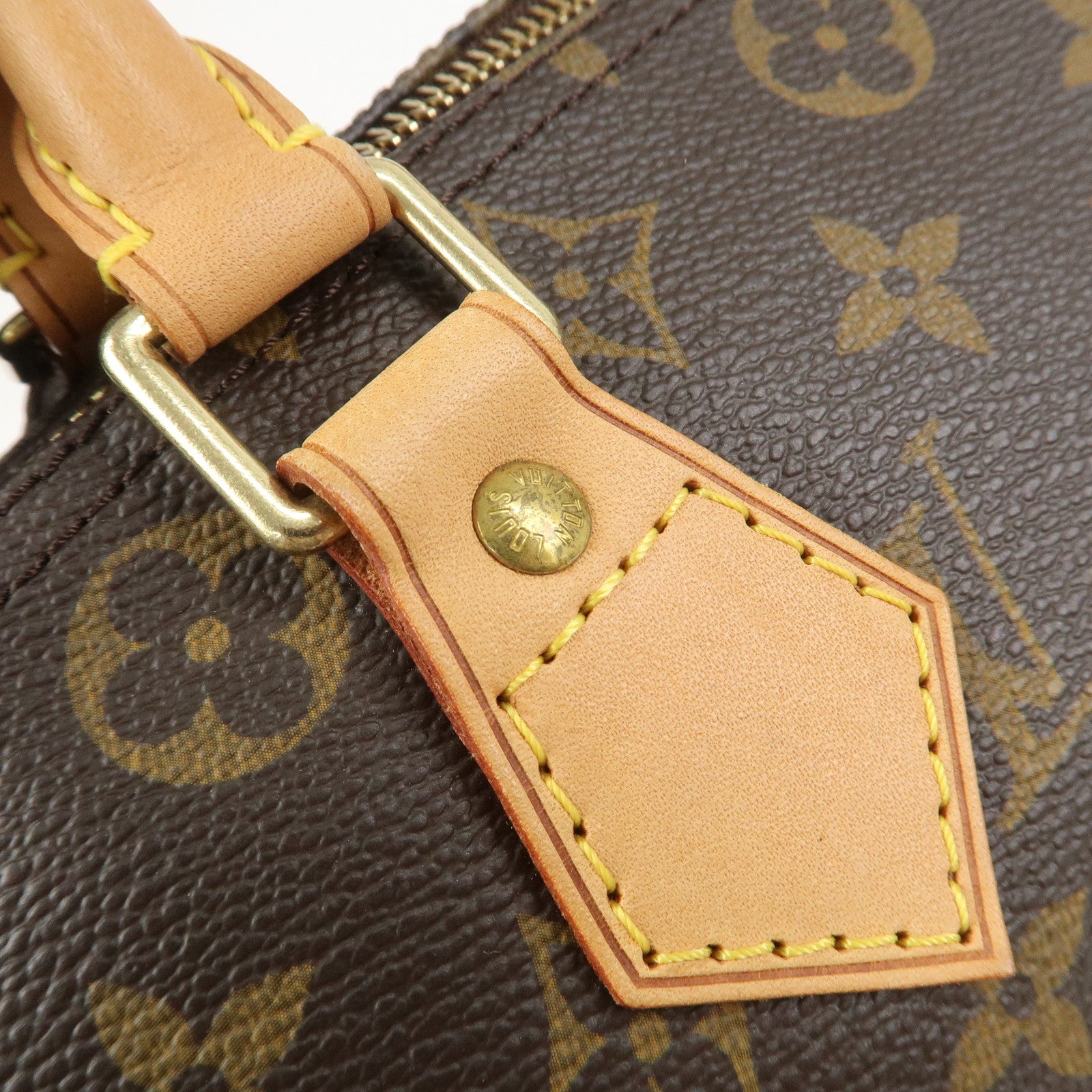 Louis Vuitton Monogram Speedy 30 Boston Bag Hand Bag Brown M41526