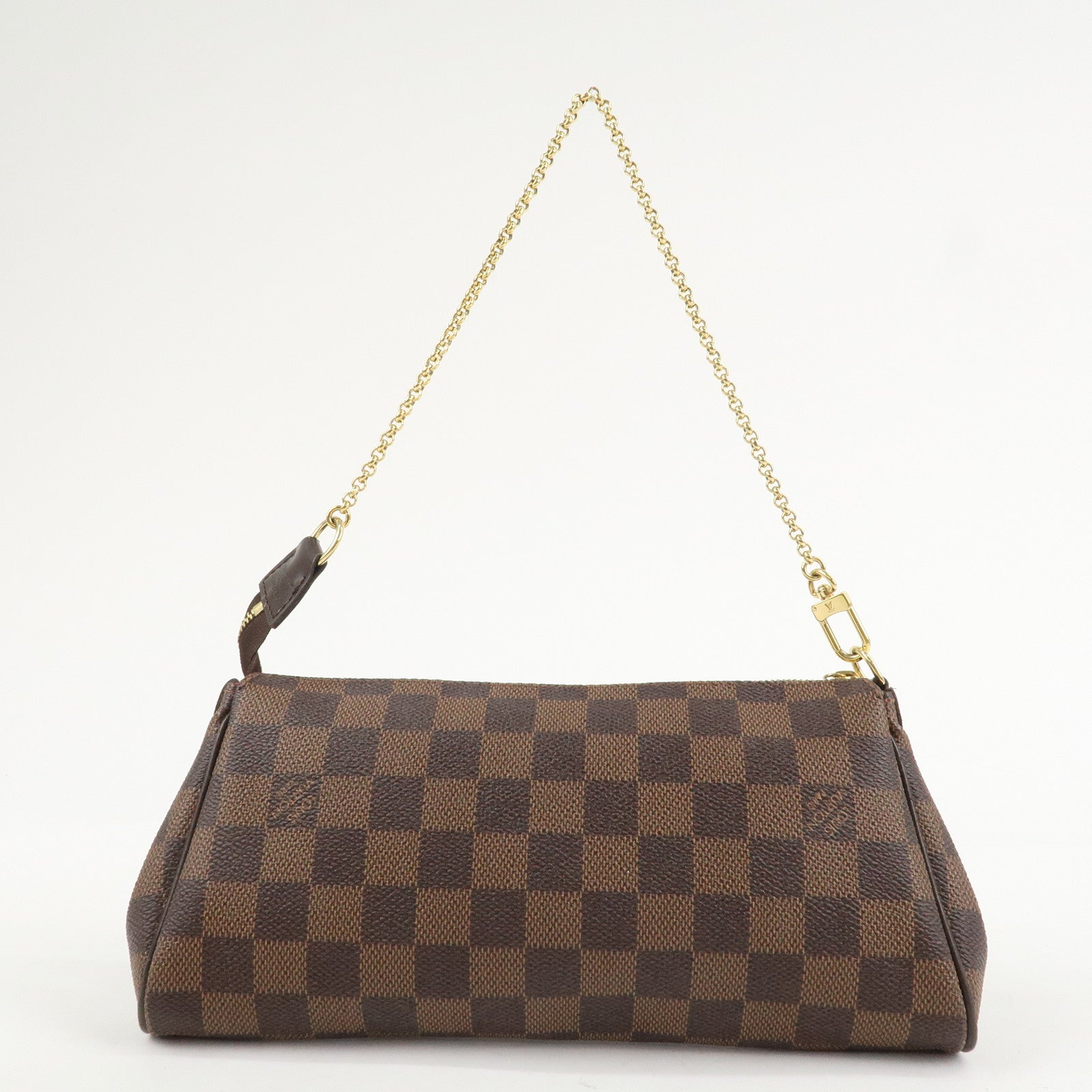 Louis Vuitton Damier Eva 2Way Hand Bag Shoulder Bag Damier Ebene N55213 Used