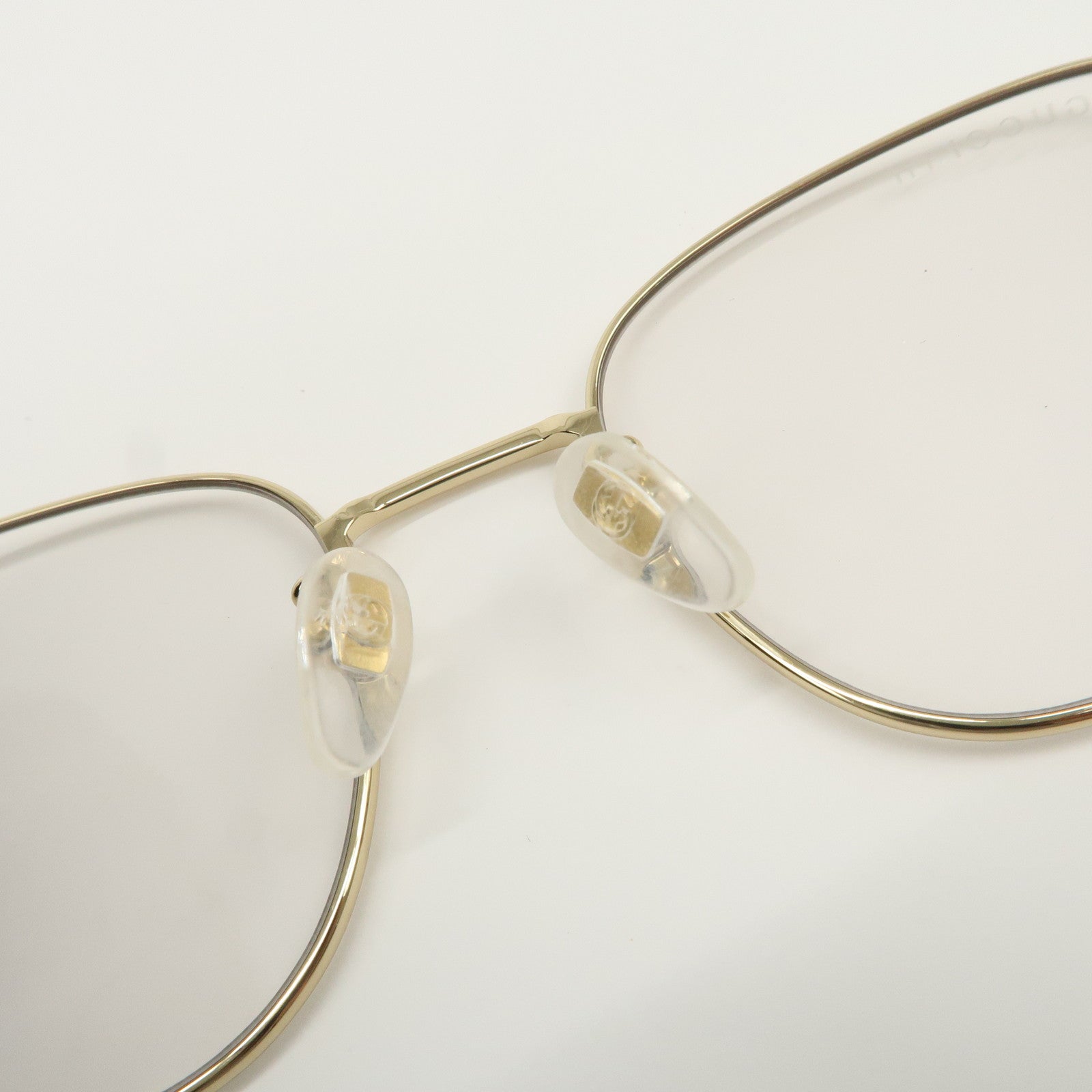 GUCCI Sherry Plastic Metal Glasses Gold GG0681S 001 54□20-150 L
