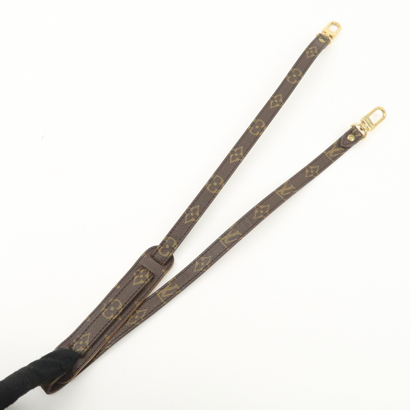 Louis Vuitton Monogram Leather Shoulder Strap 100cm J75011 Used