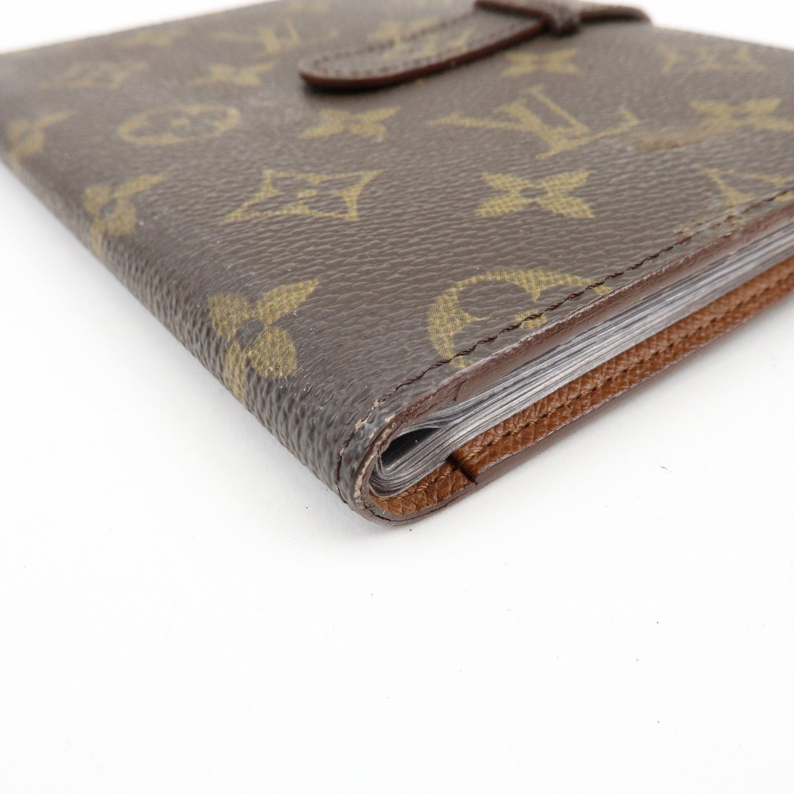 Louis Vuitton Monogram Pochette Photo Picture Holder Brown M58817