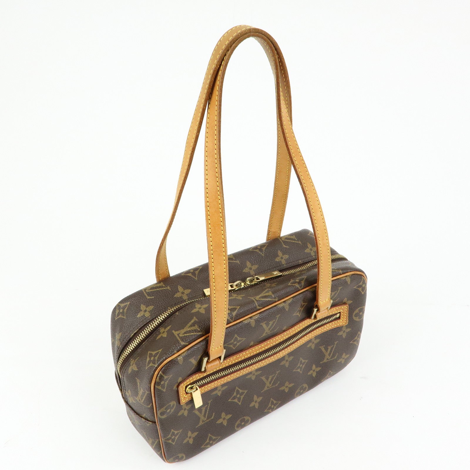 Louis Vuitton Monogram Cite MM Shoulder Bag Hand Bag M51182