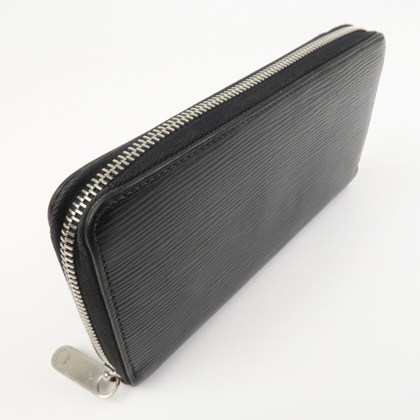 Louis Vuitton Epi Leather Zippy Long Wallet Noir Black M60072