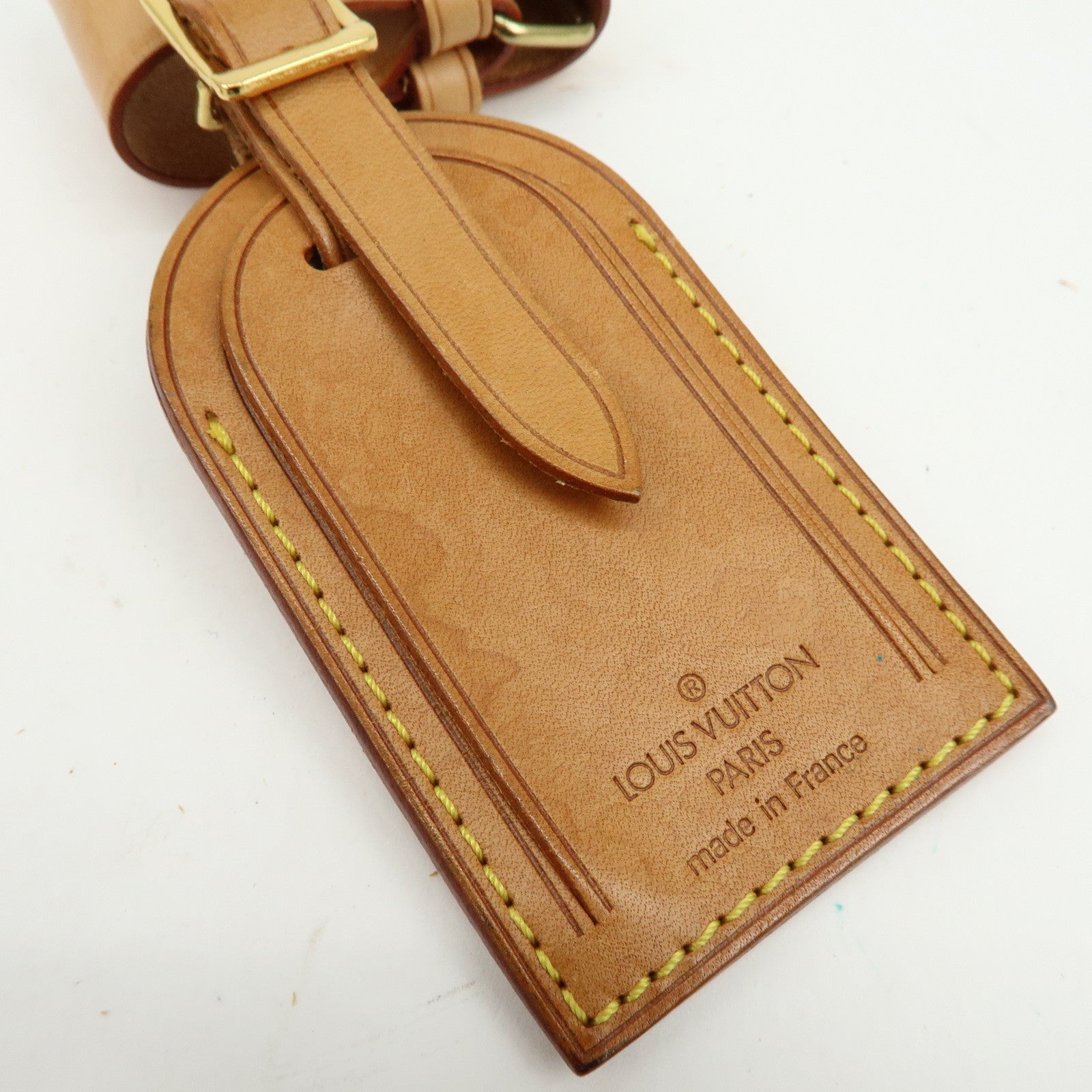 Louis Vuitton Set of 9 Leather Name Tag & Poignet
