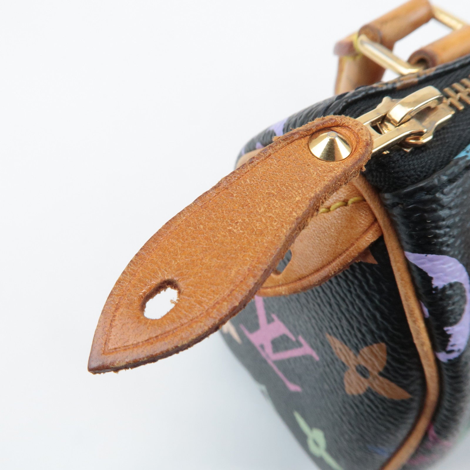 Louis Vuitton Monogram Multicolor Mini Speedy Mini Bag Noir M92644