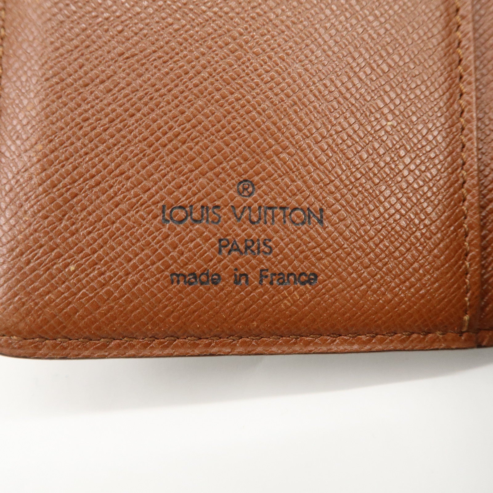 Louis Vuitton Monogram Portefeuille Viennois Wallet Brown M61674 Used