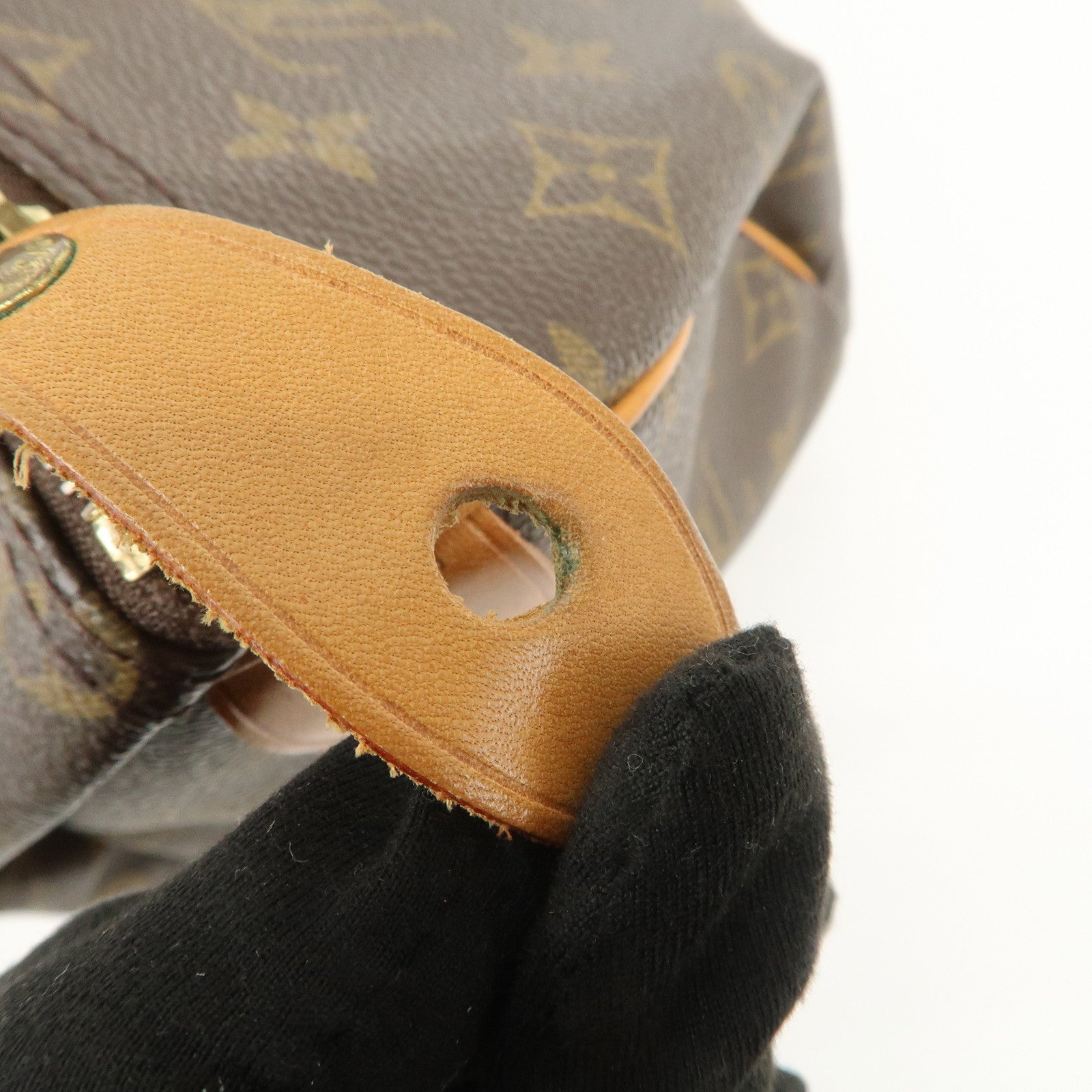 Louis Vuitton Monogram Speedy 35 Boston Bag Hand Bag M41524