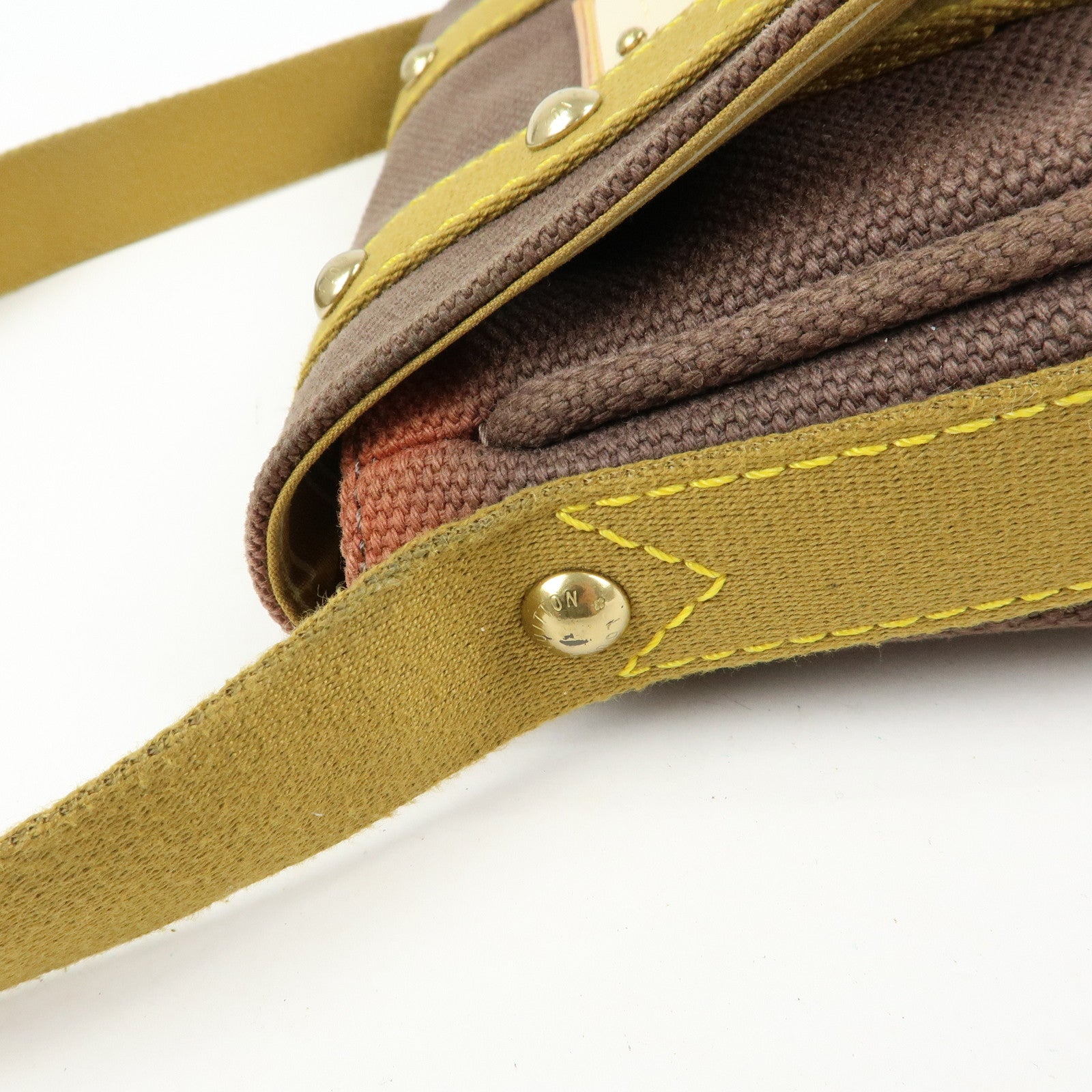 Louis Vuitton Antigua Besace PM Shoulder Bag Brown M40080