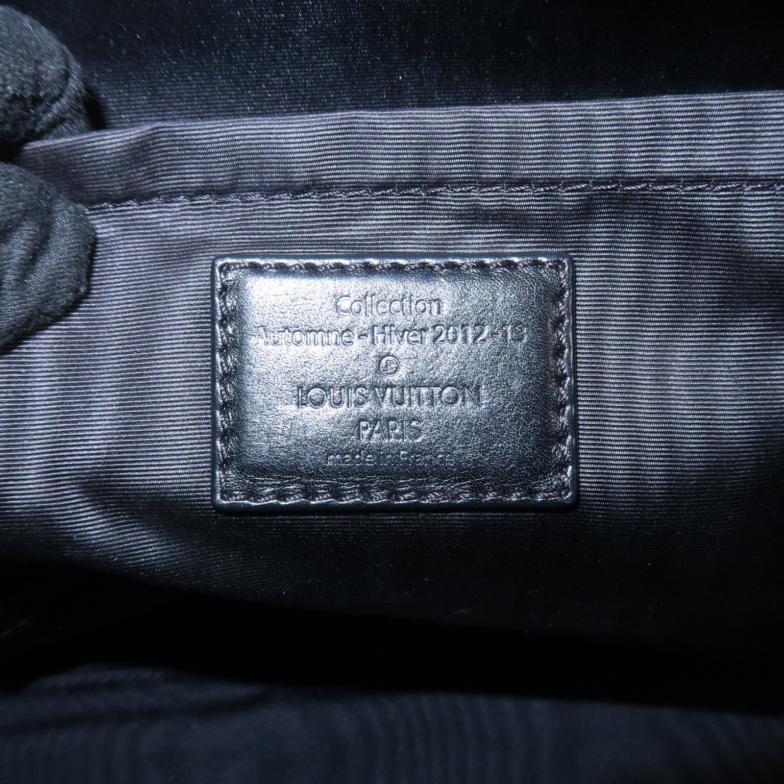 Louis Vuitton Speedy PM Leopard Corduroy Leather Hand Bag M97396