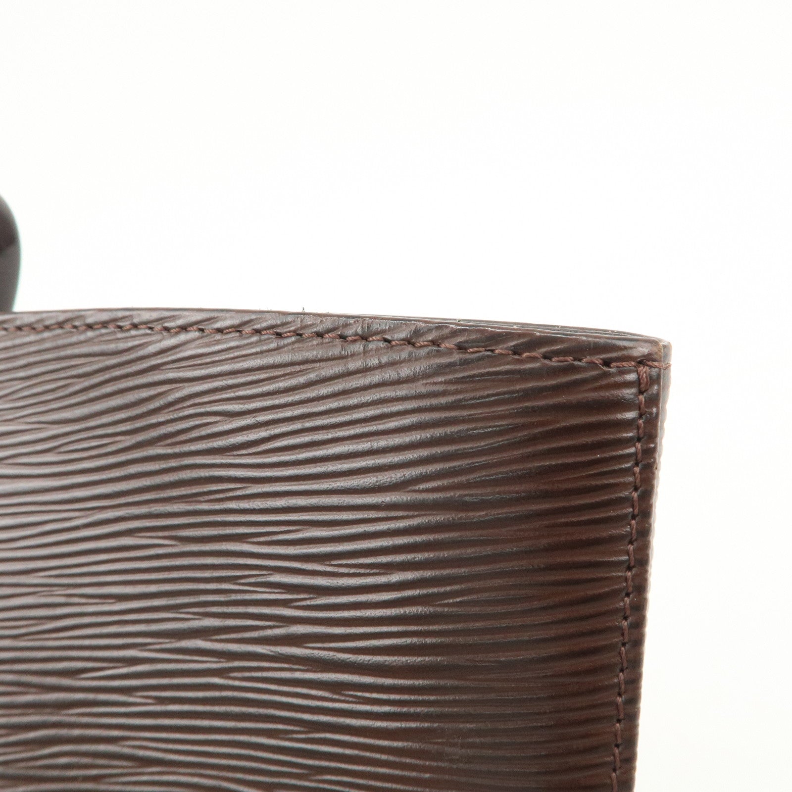 Louis Vuitton Epi Leather Noctambule Hand Bag Mocha M5452D Used