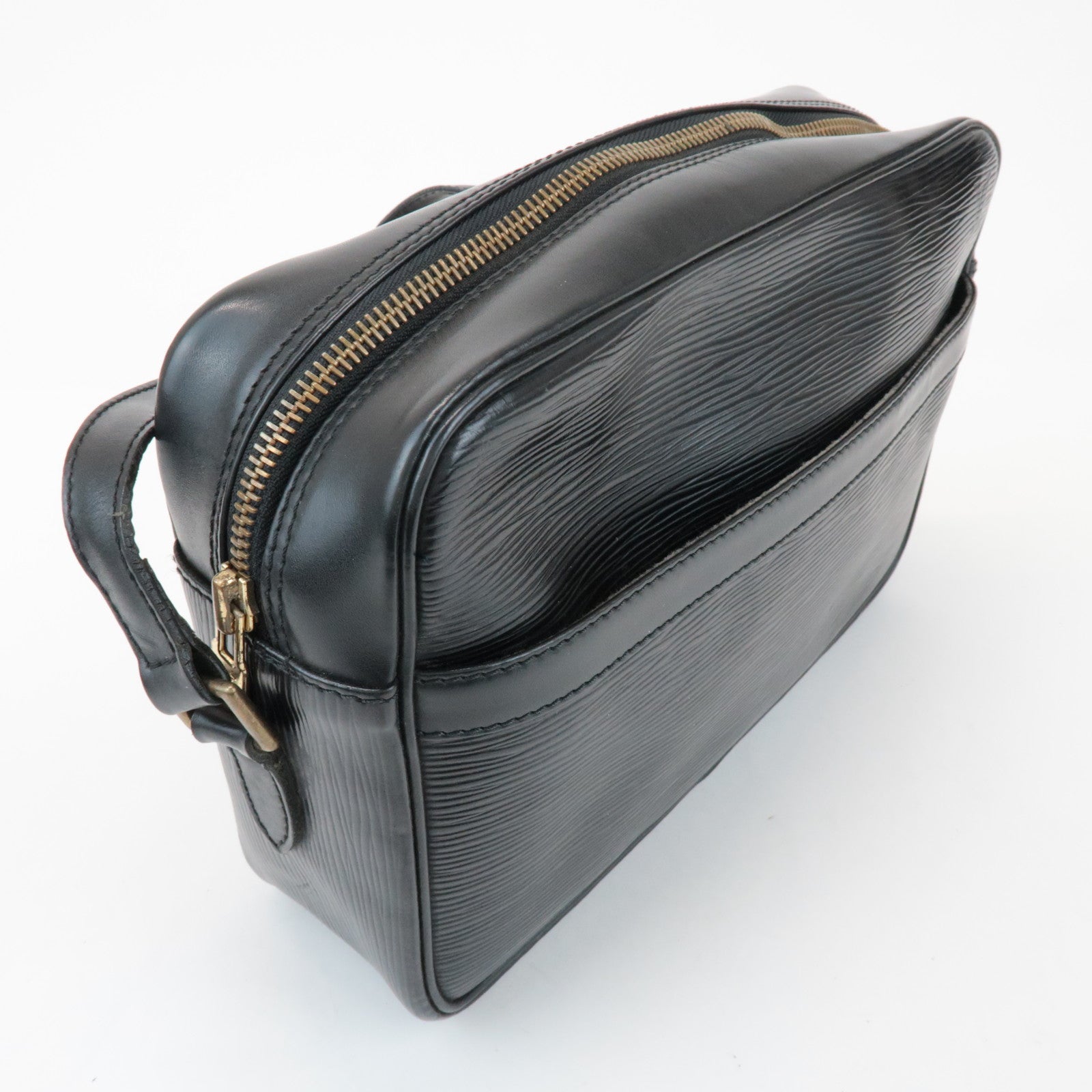 Louis Vuitton Epi Trocadero 27 Shoulder Bag Noir Black M52302