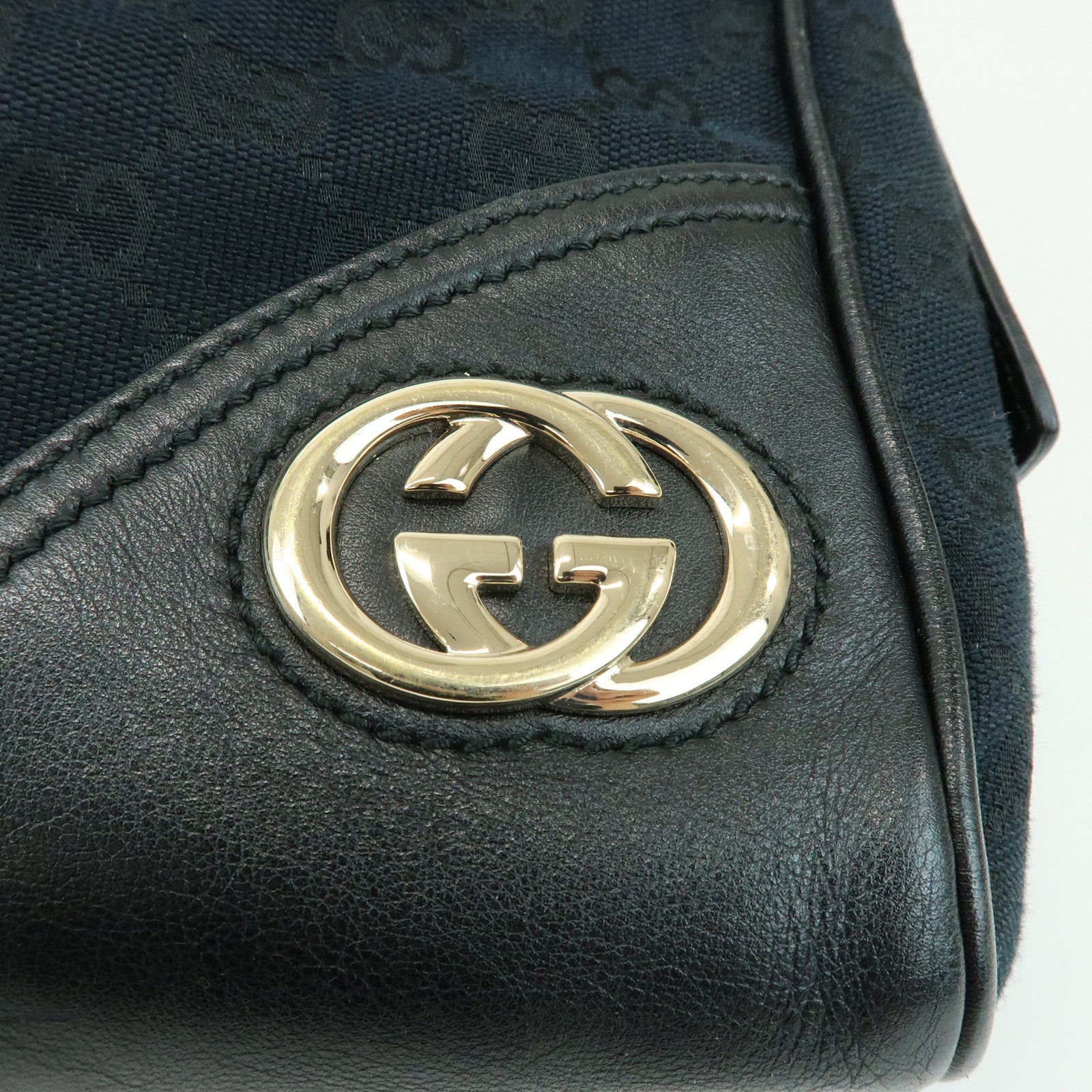 GUCCI New Britt Interlocking G GG Canvas Hand Shoulder Bag 169971