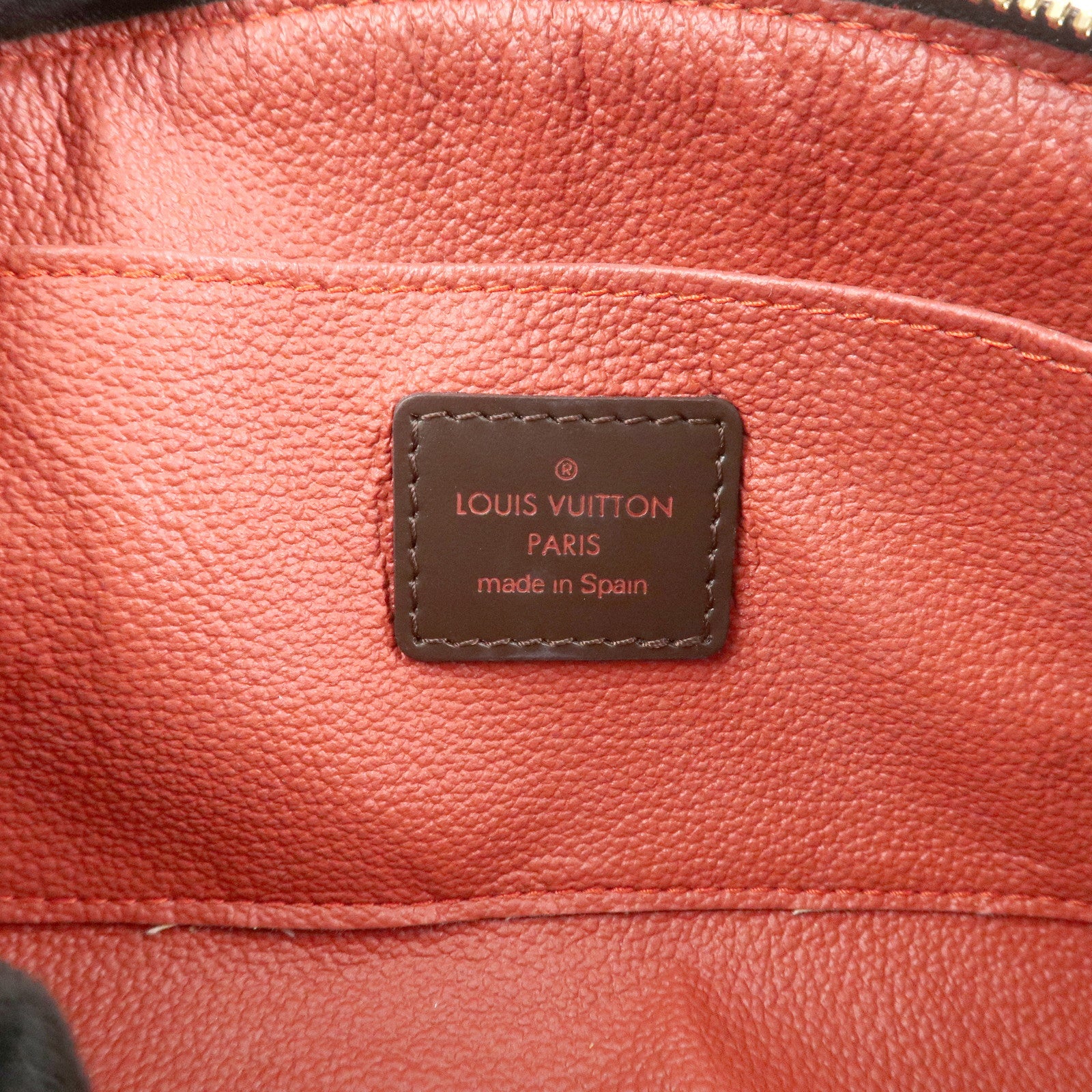 Louis Vuitton Damier Pochette Cosmetic PM Pouch Brown N47516