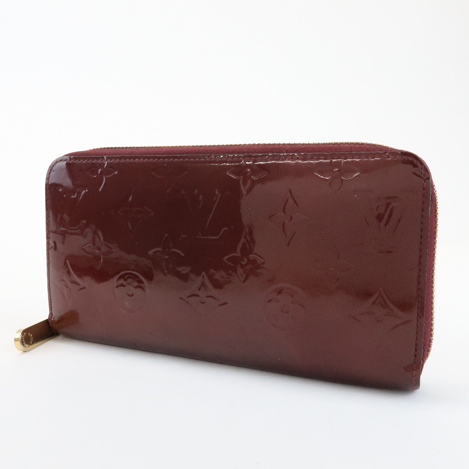Louis Vuitton Monogram Vernis Leather Set of 2 Wallet M91532/M91536