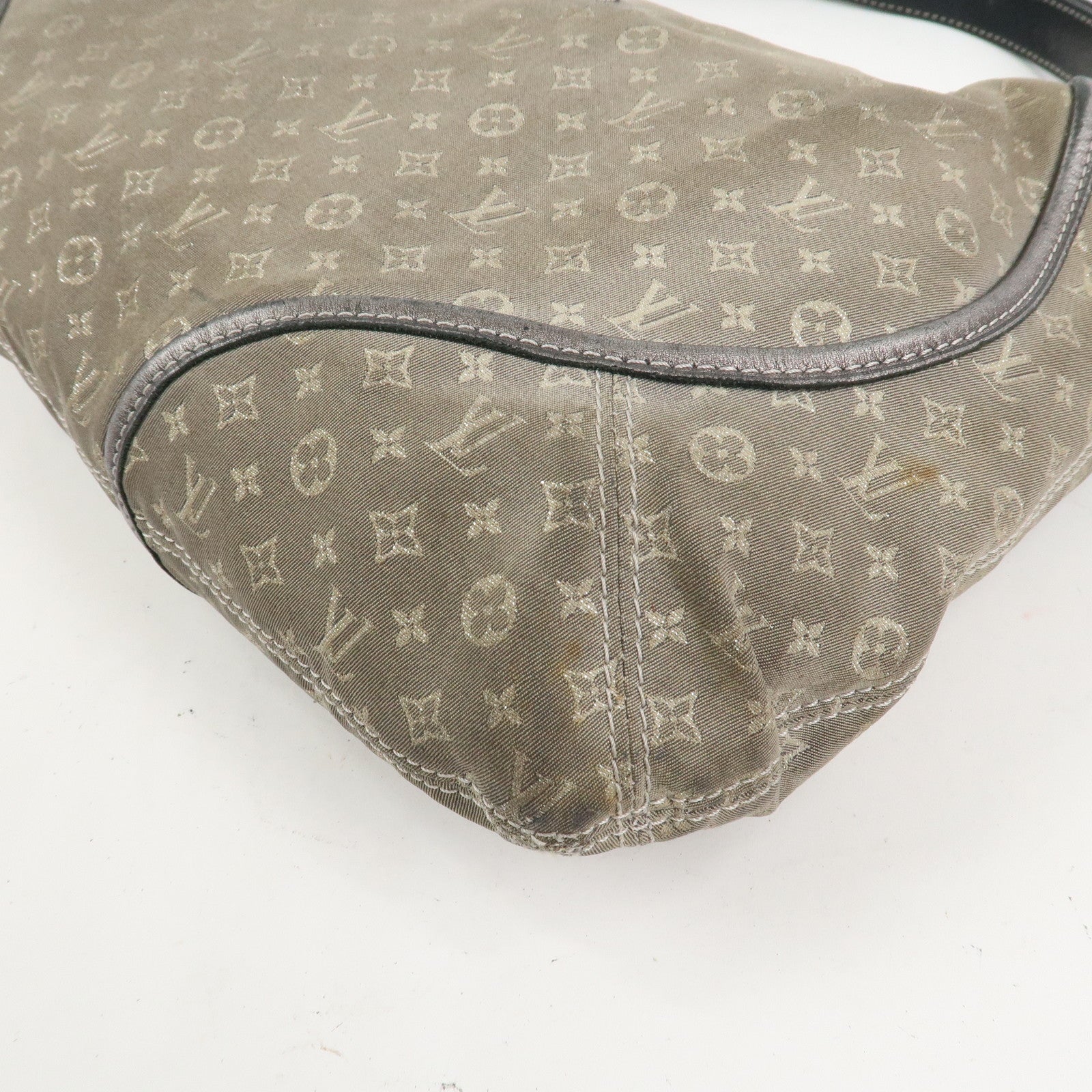 Louis Vuitton Monogram Mini Lin Manon MM ShoulderBag Platine M95618