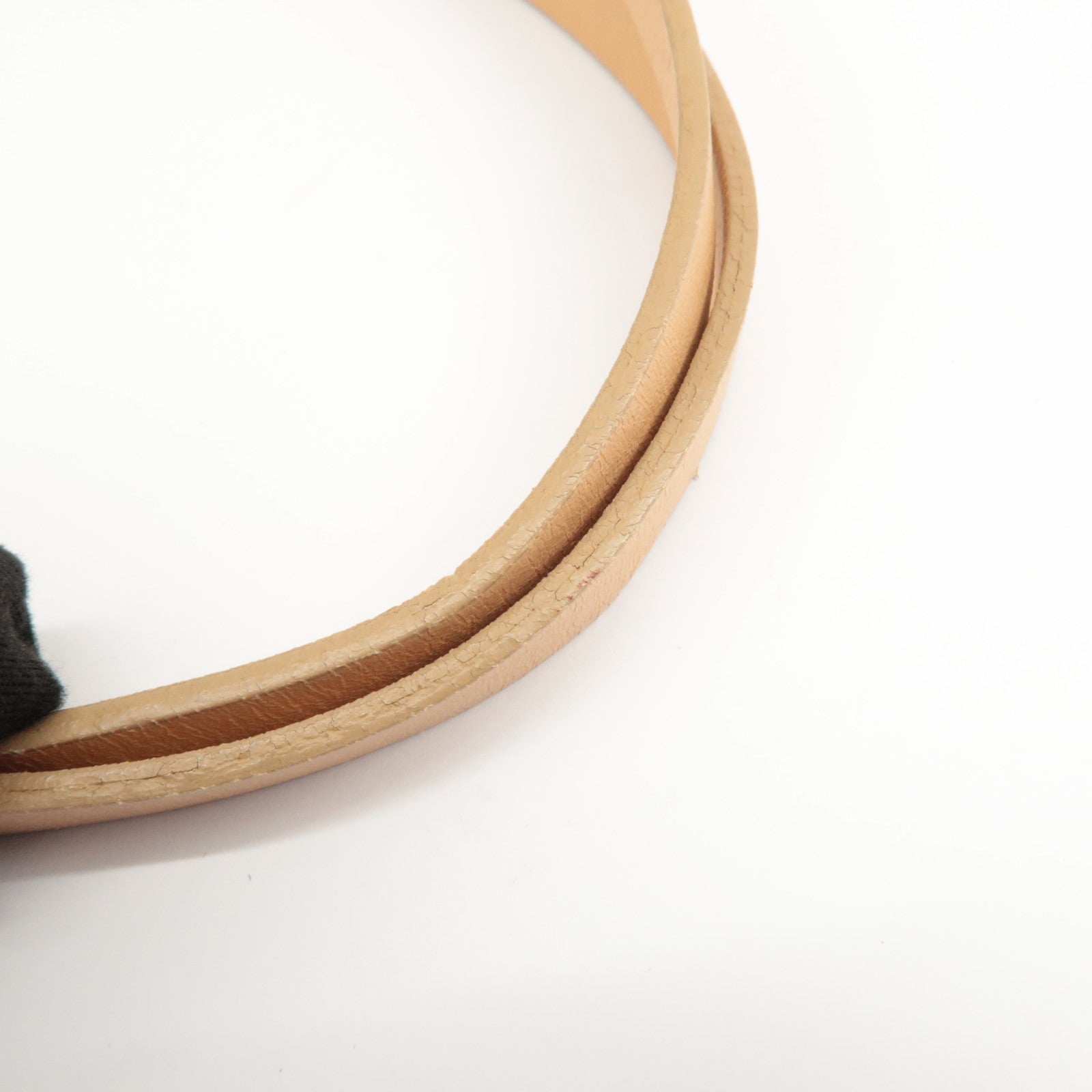 FENDI Zucchino Canvas Leather Shoulder Bag Hand Bag Brown 8BL000 Used