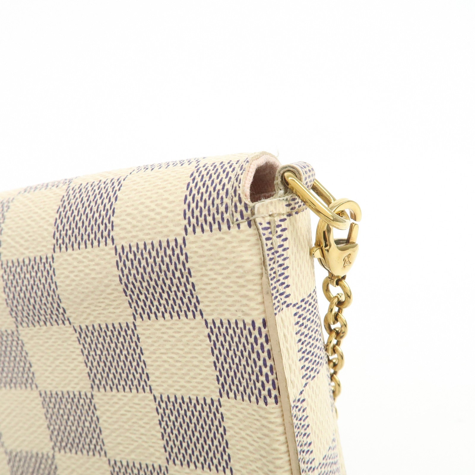 Louis Vuitton Damier Pochette Felicie Chain Shoulder Bag N63106
