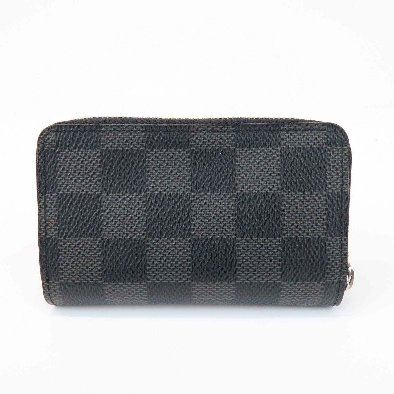 Louis Vuitton Damier Graphite Zippy Coin Purse Coin Case N63076