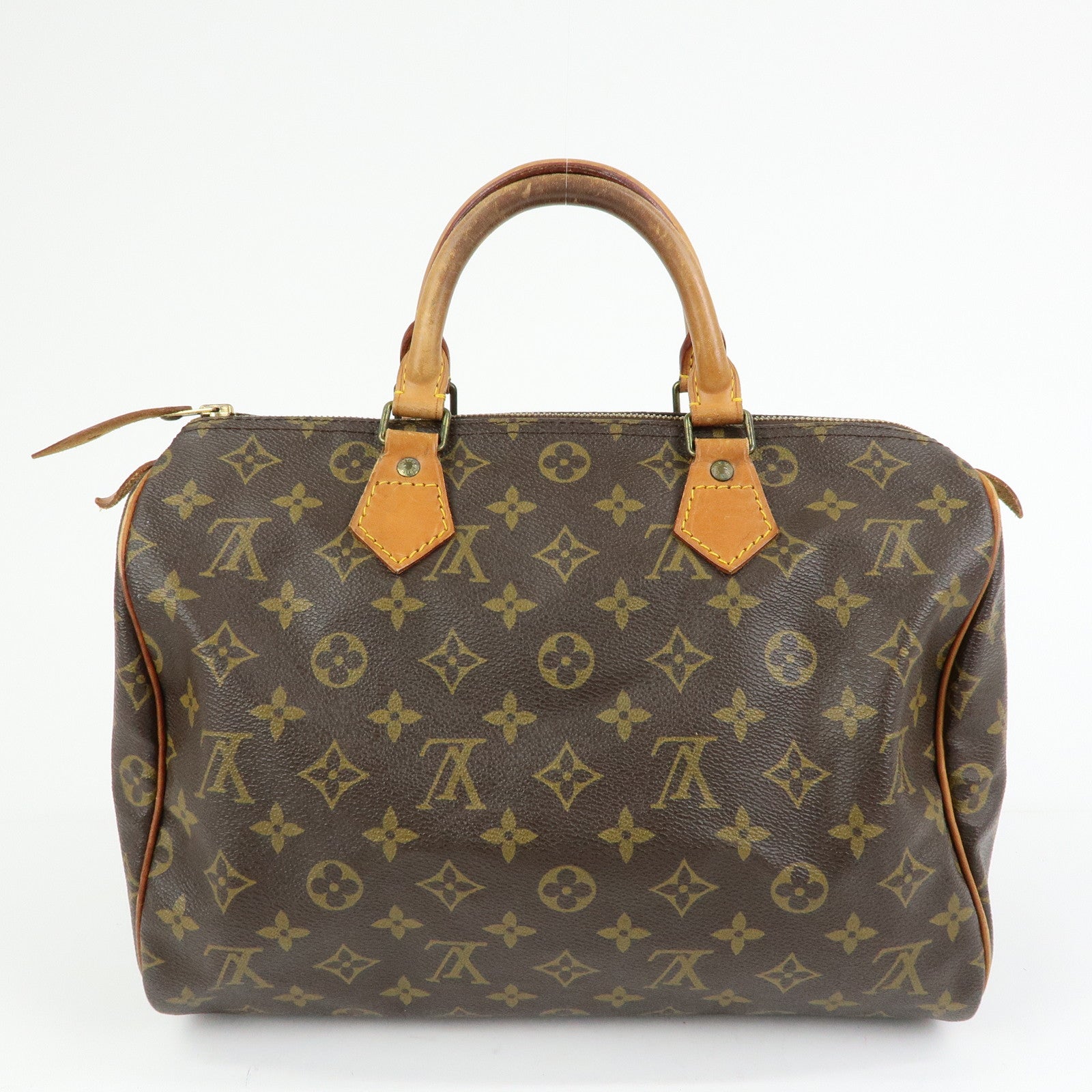 Louis Vuitton Monogram Speedy 30 Boston Bag Hand Bag Brown M41526