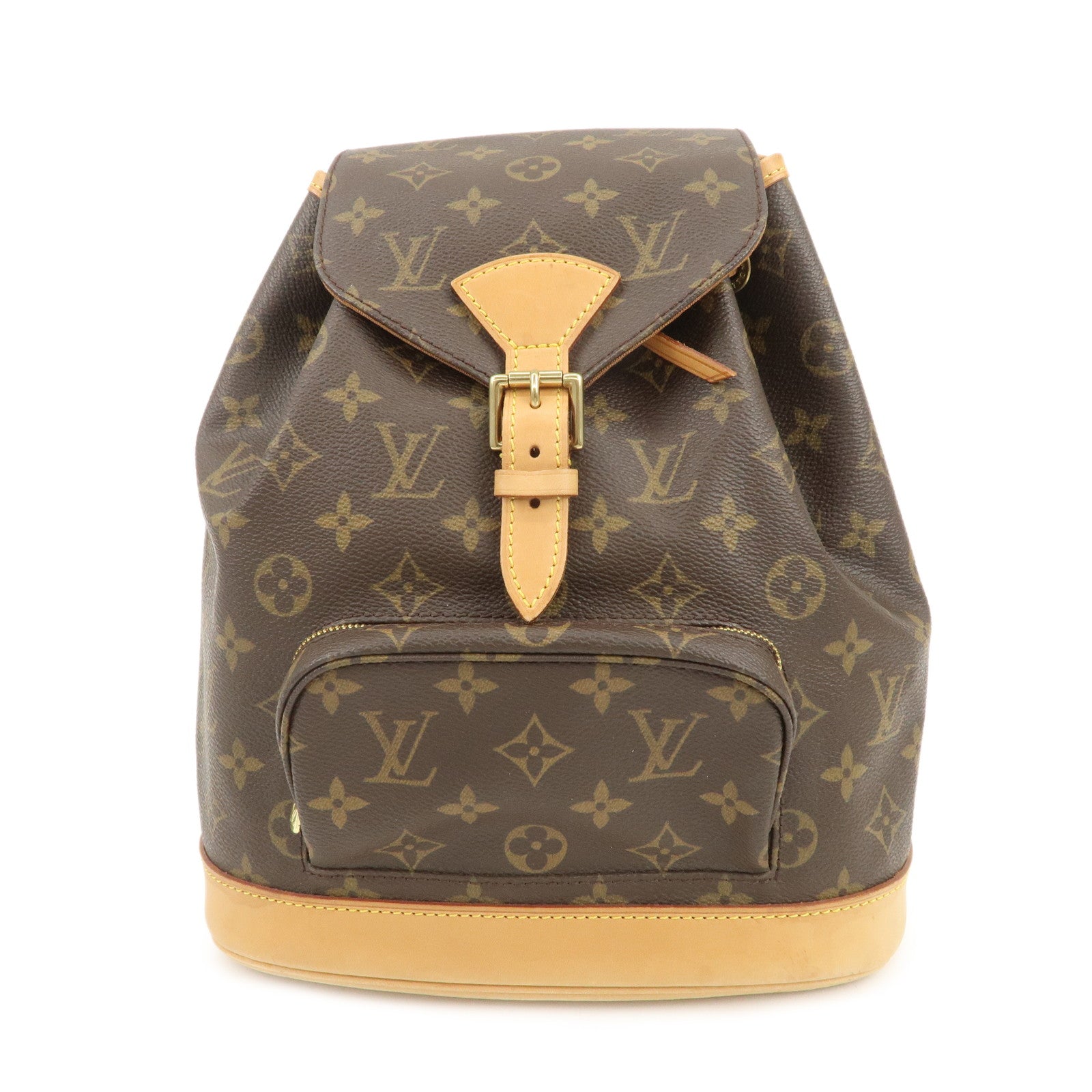 Louis Vuitton Monogram Montsouris MM Backpack Brown M51136