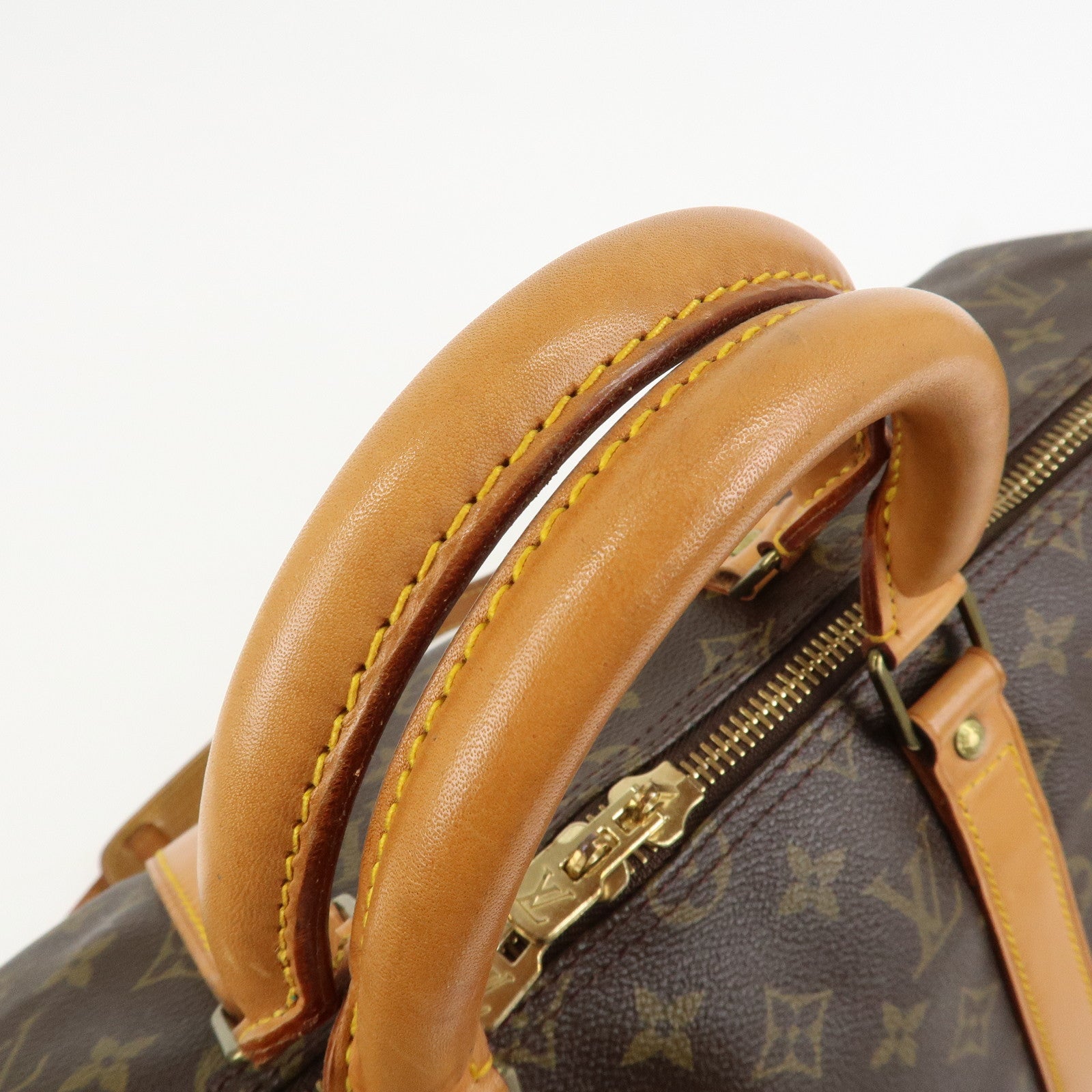 Louis Vuitton Monogram Keep All 50 Bandouliere Boston Bag M41416