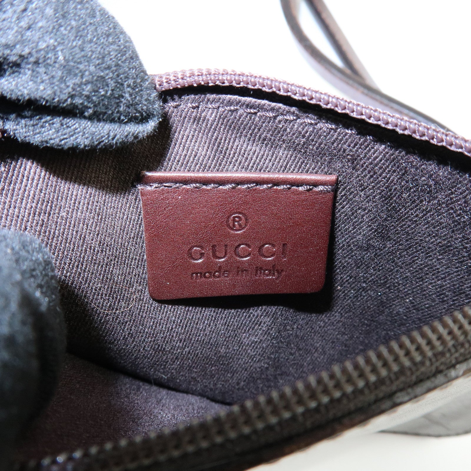 GUCCI GG Monogram Canvas Leather Shoulder Hand Bag Brown 101919